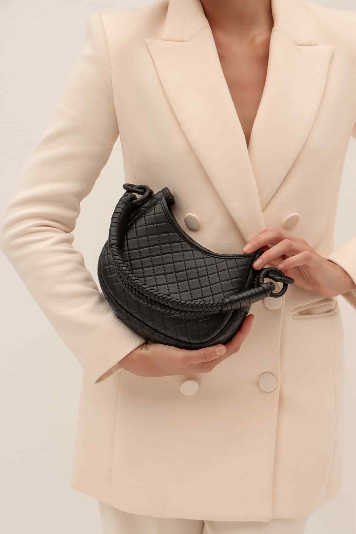 Saddle Mini, Shoulder Bag - Black - miniatura 5