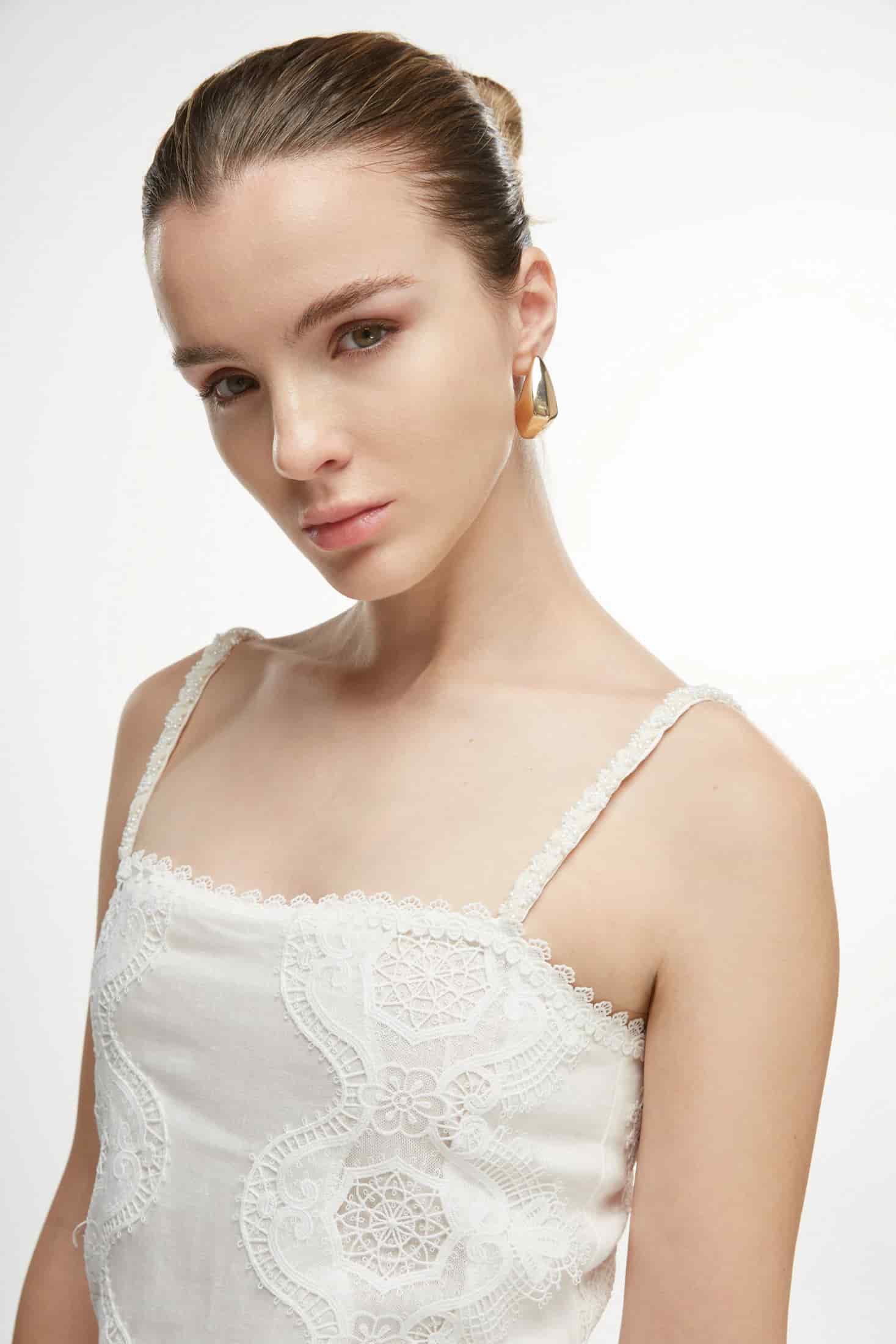 ROCIO MAXI DRESS WHITE - miniatura 2