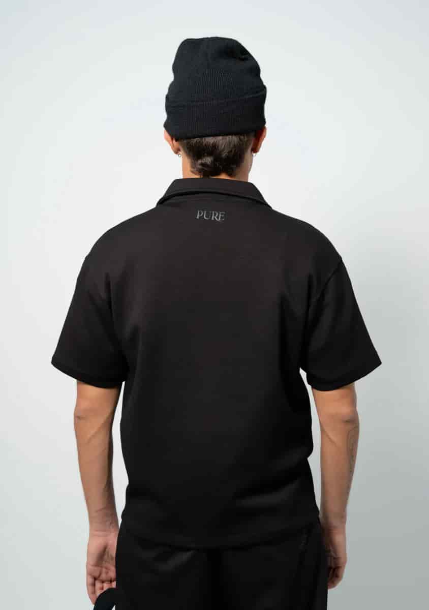 Still Hungry Black Polo - miniatura 3