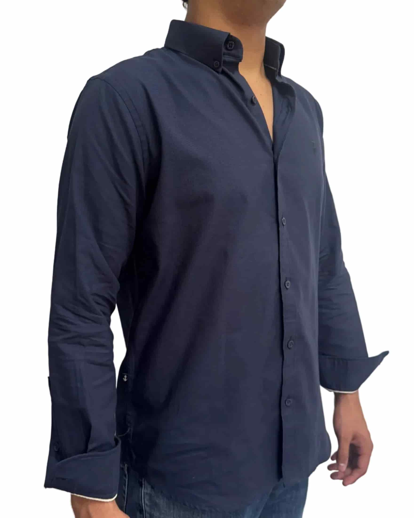 Camisa Oxford Navy - miniatura 4