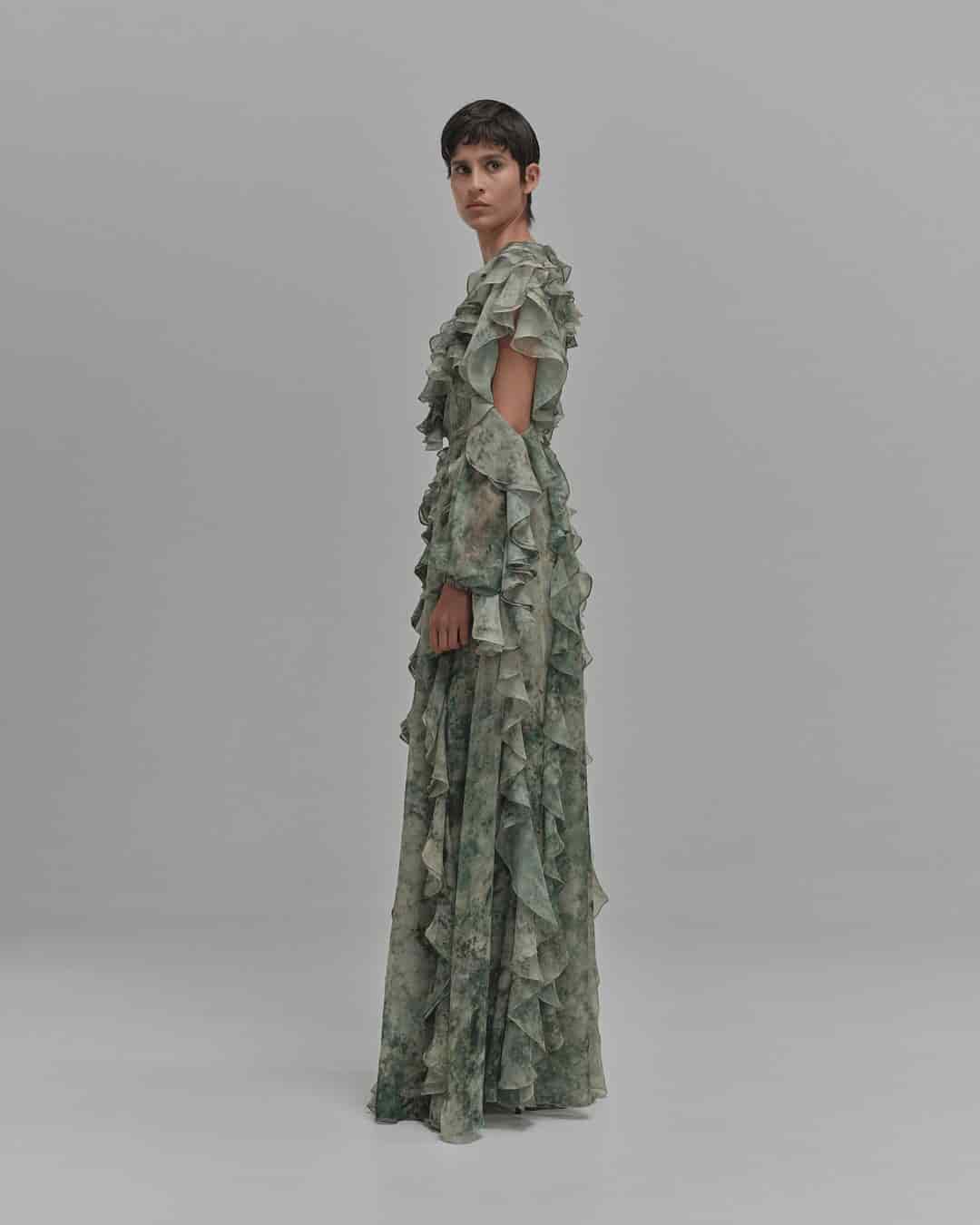 "PEONIA" MAXI DRESS - miniatura 6