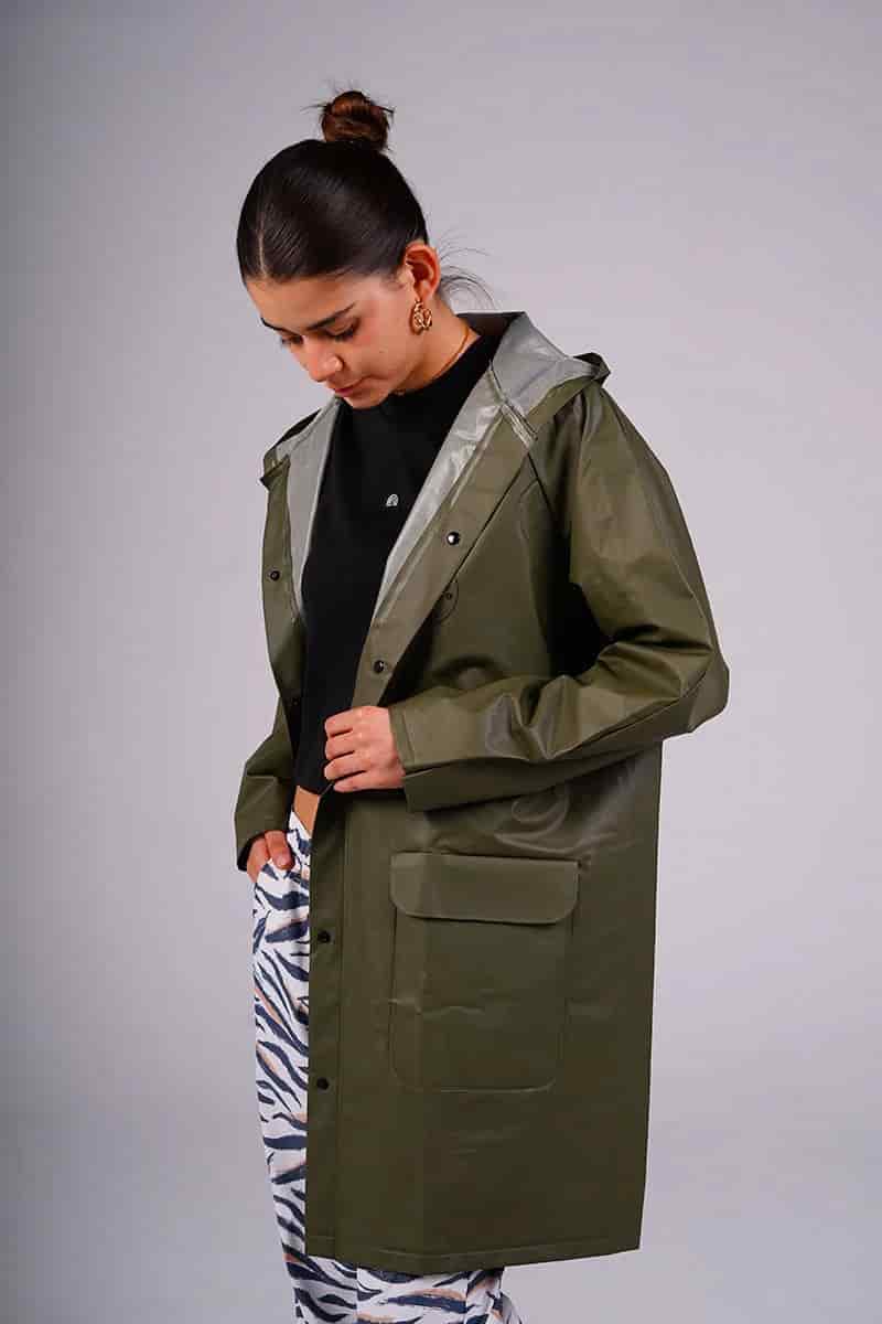 Raincoat Armor Verde Oliva - miniatura 2