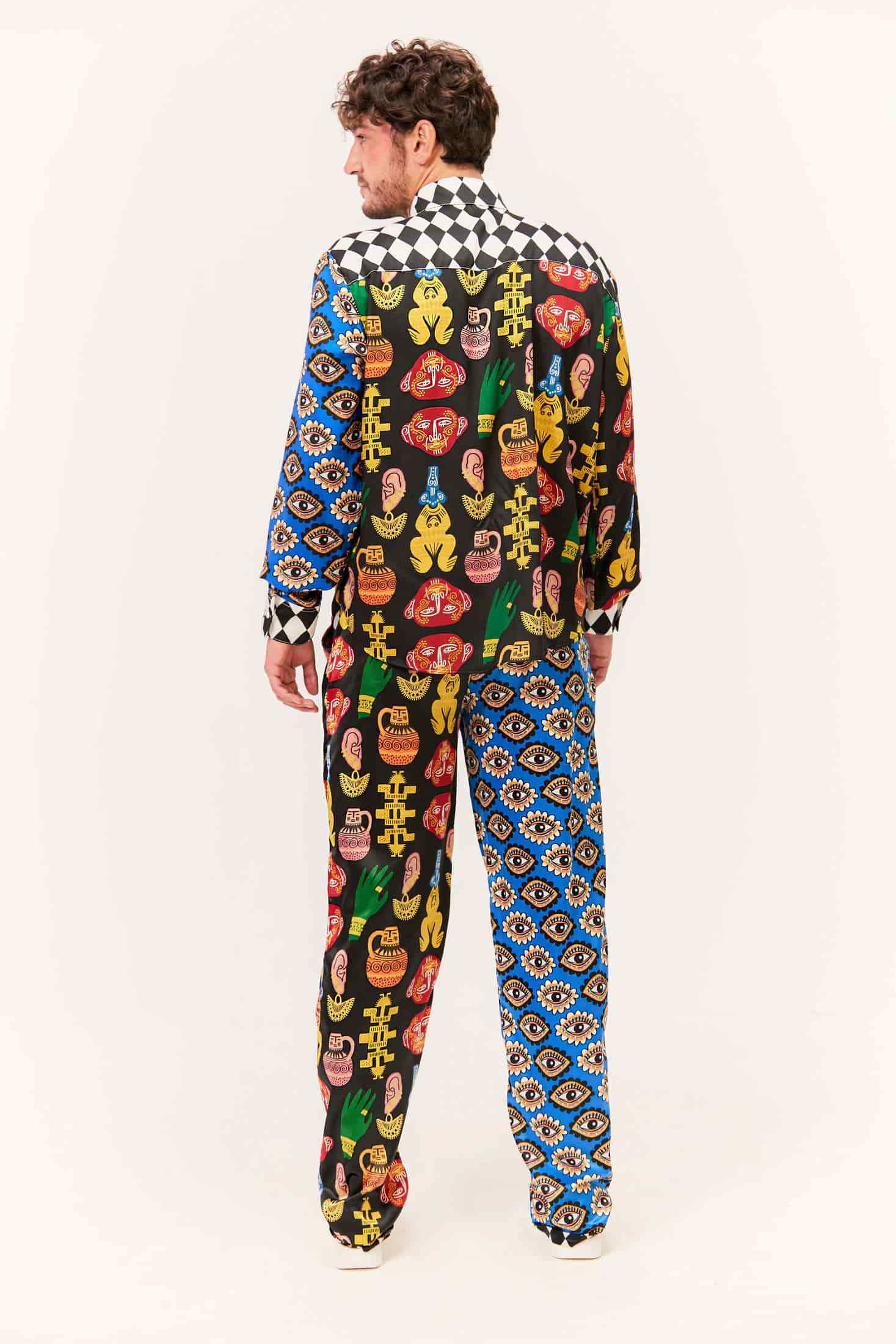 Pantalón Unisex / Estampado Sentido Precolombino - miniatura 5