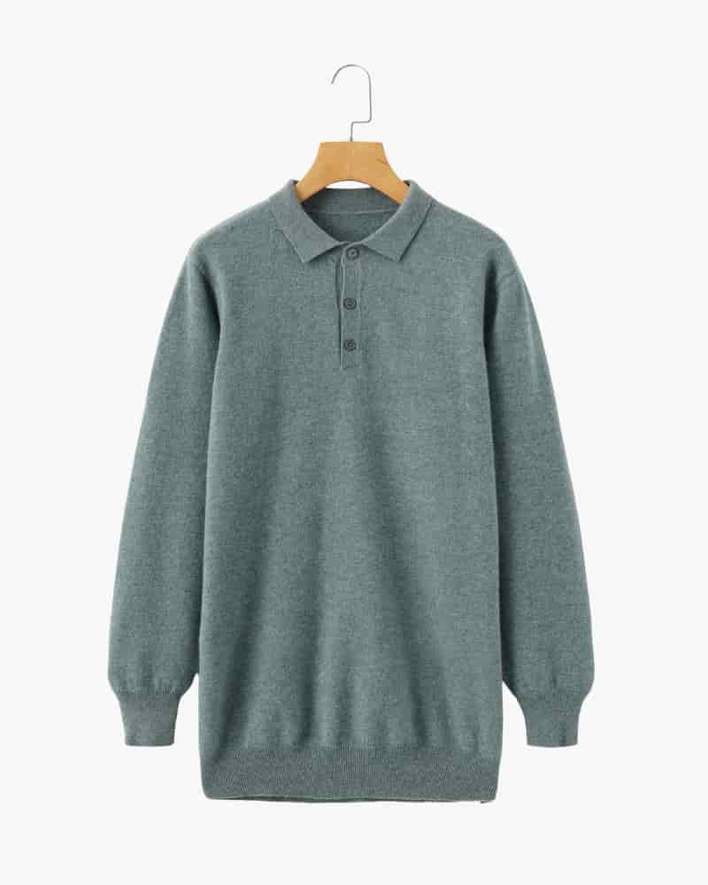 100% Cashmere Polo - miniatura 6