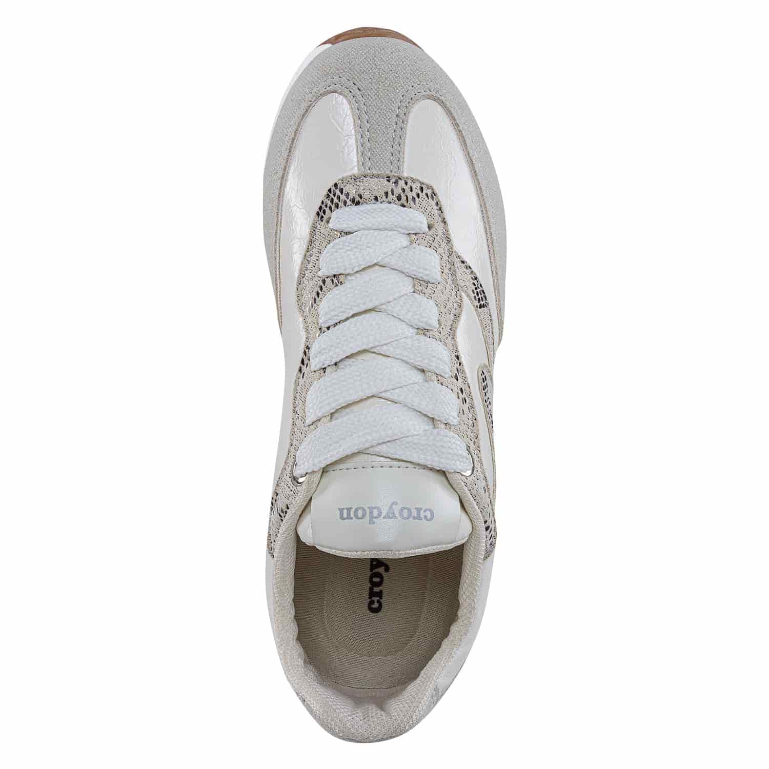 Tenis Urbanos Quimbaya Blanco-Gris Croydon Para Mujer - miniatura 3
