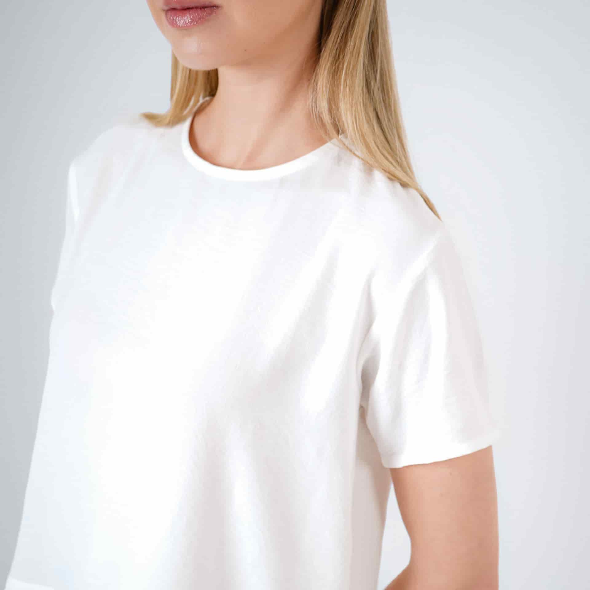 Blusa Cuello Redondo Manga Corta - miniatura 4