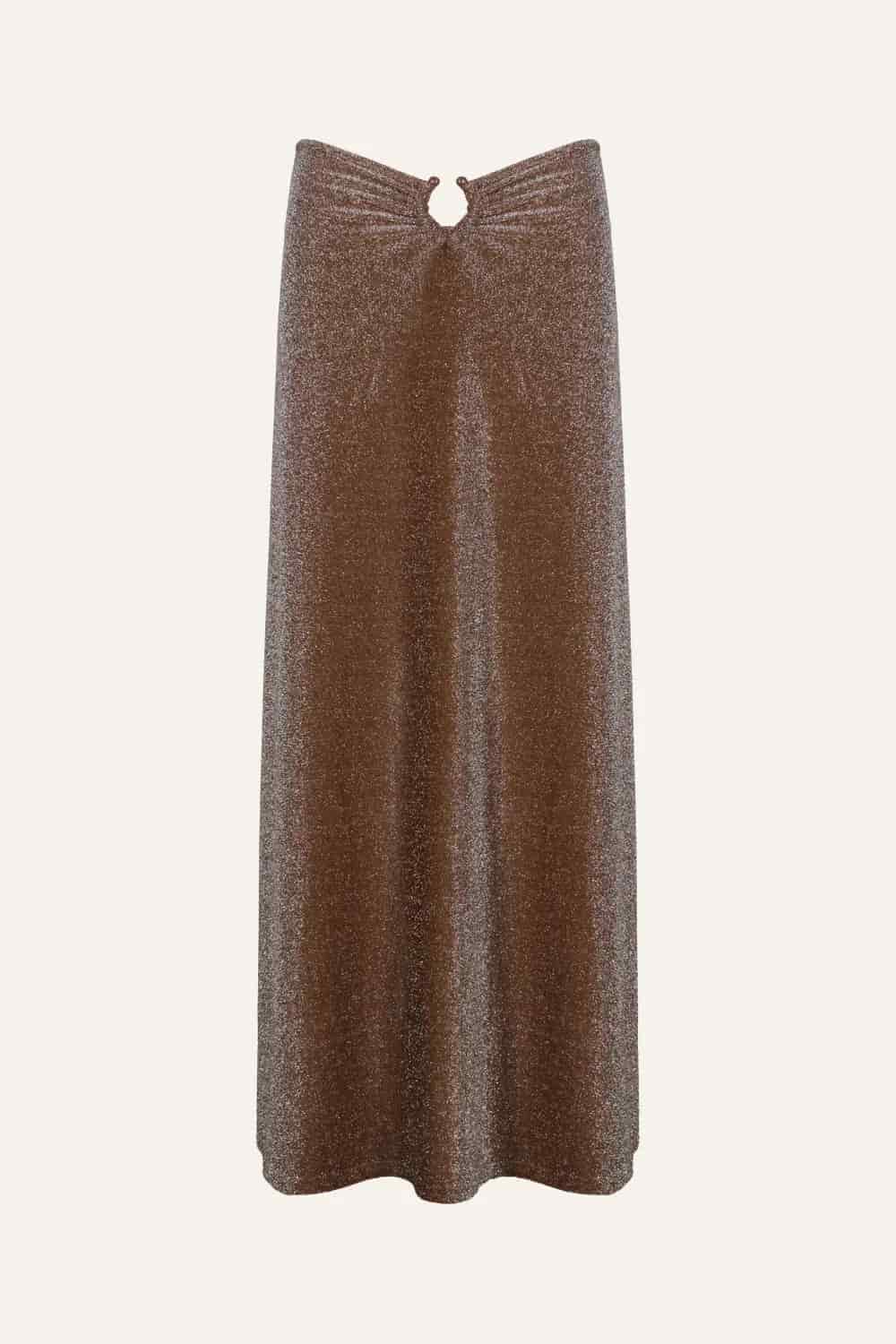 Rainstorm Skirt in Chocolate - miniatura 1