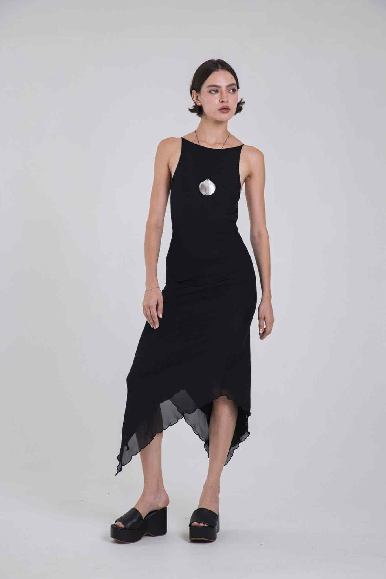 SNELL BLACK DRESS - miniatura 3