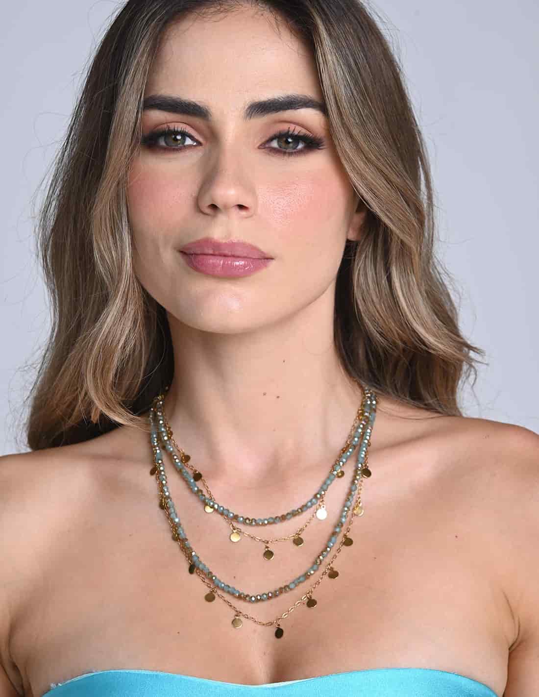 Collar Suri Mint Green + Ochre - miniatura 2