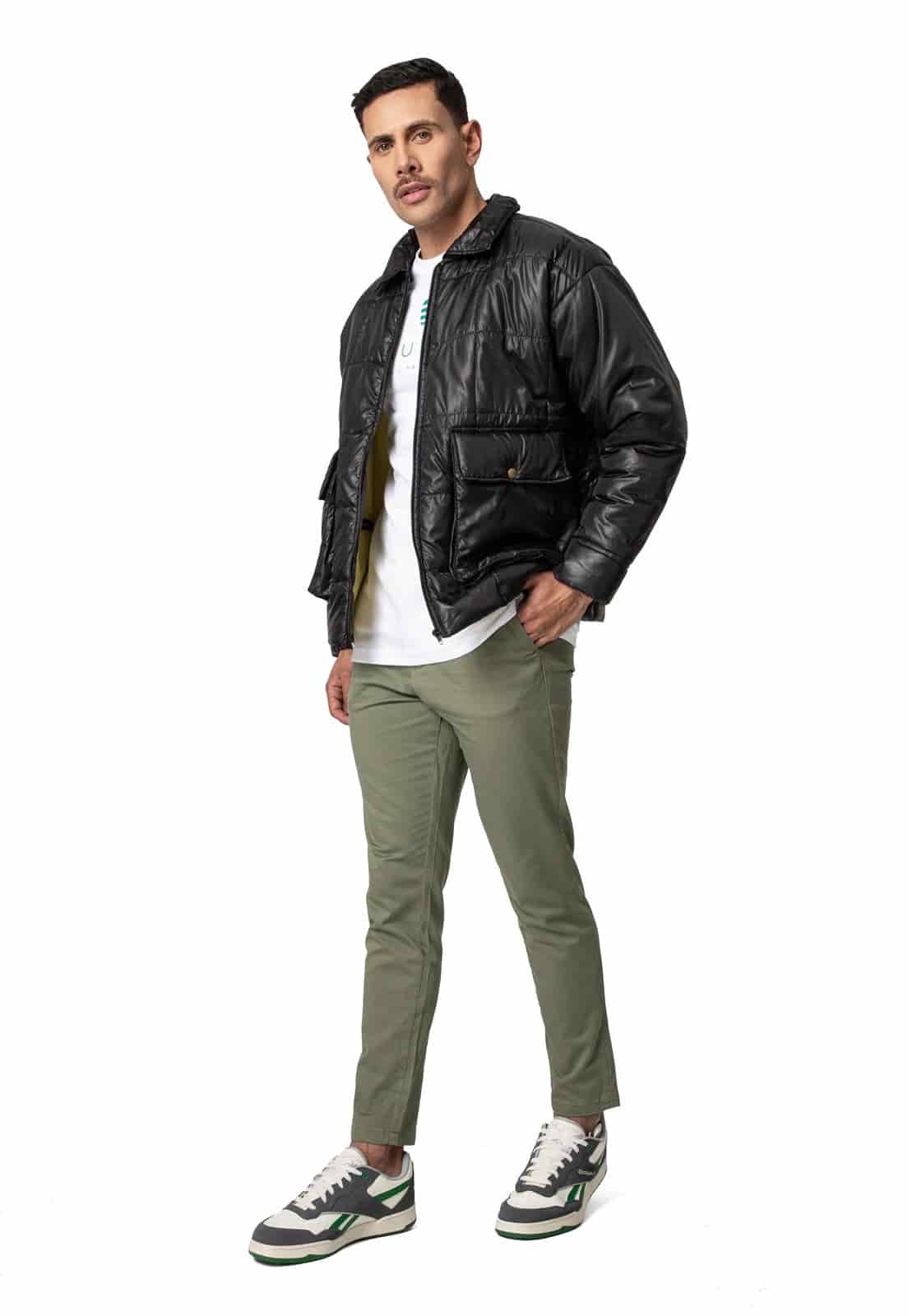 Chaqueta puffer negra - miniatura 10