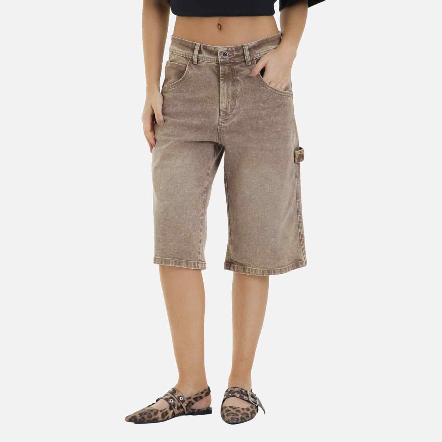 Classic Fit Jort Mocca - miniatura 4