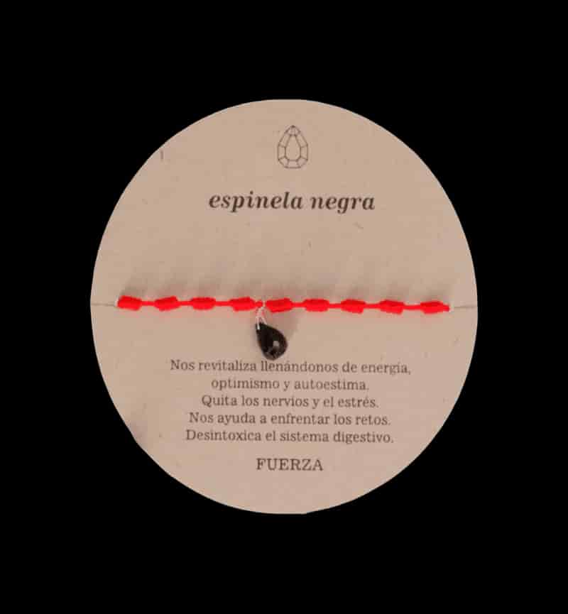 Pulsera de Espinela Negra - miniatura 1