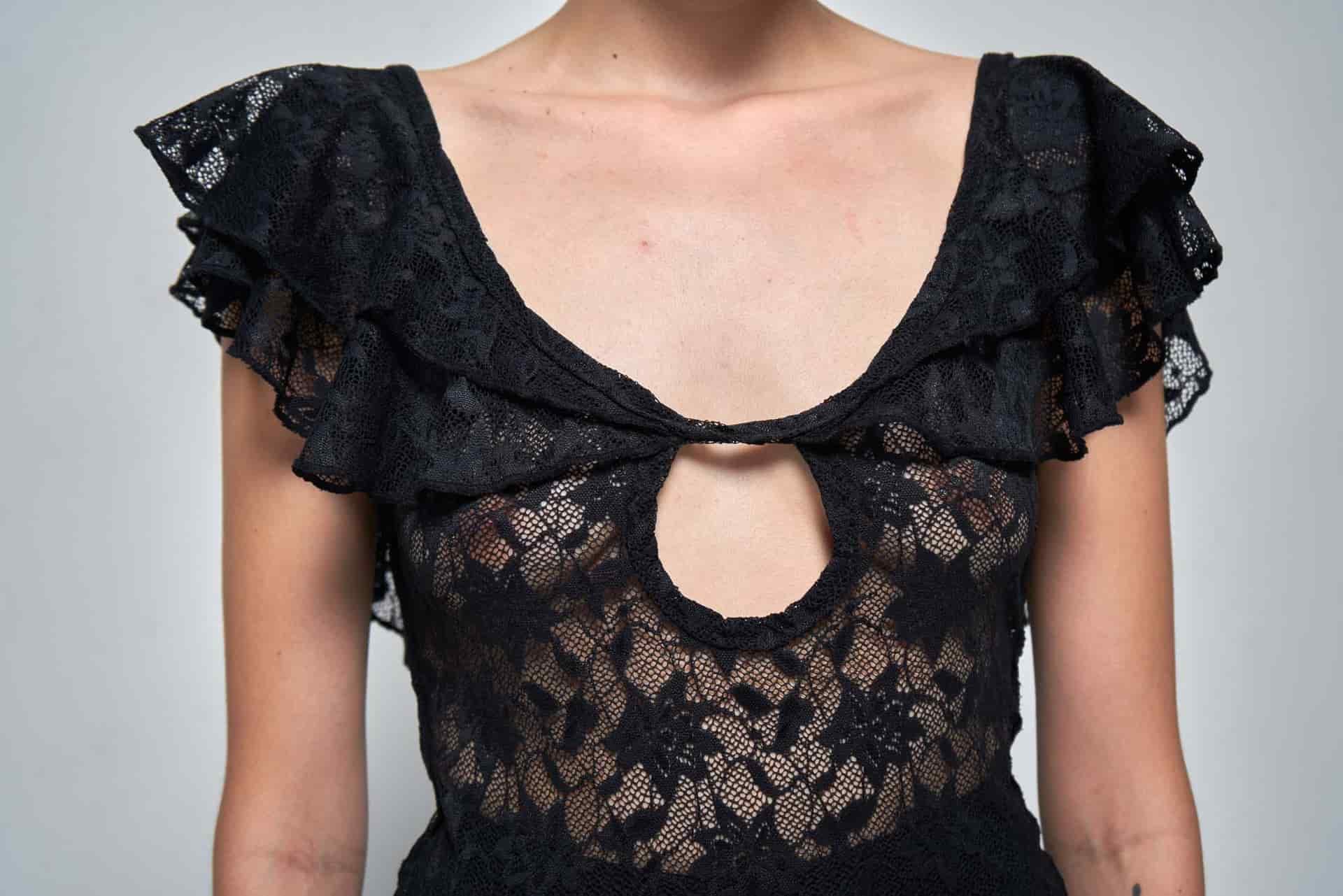 MIZU BLACK DRESS - miniatura 14