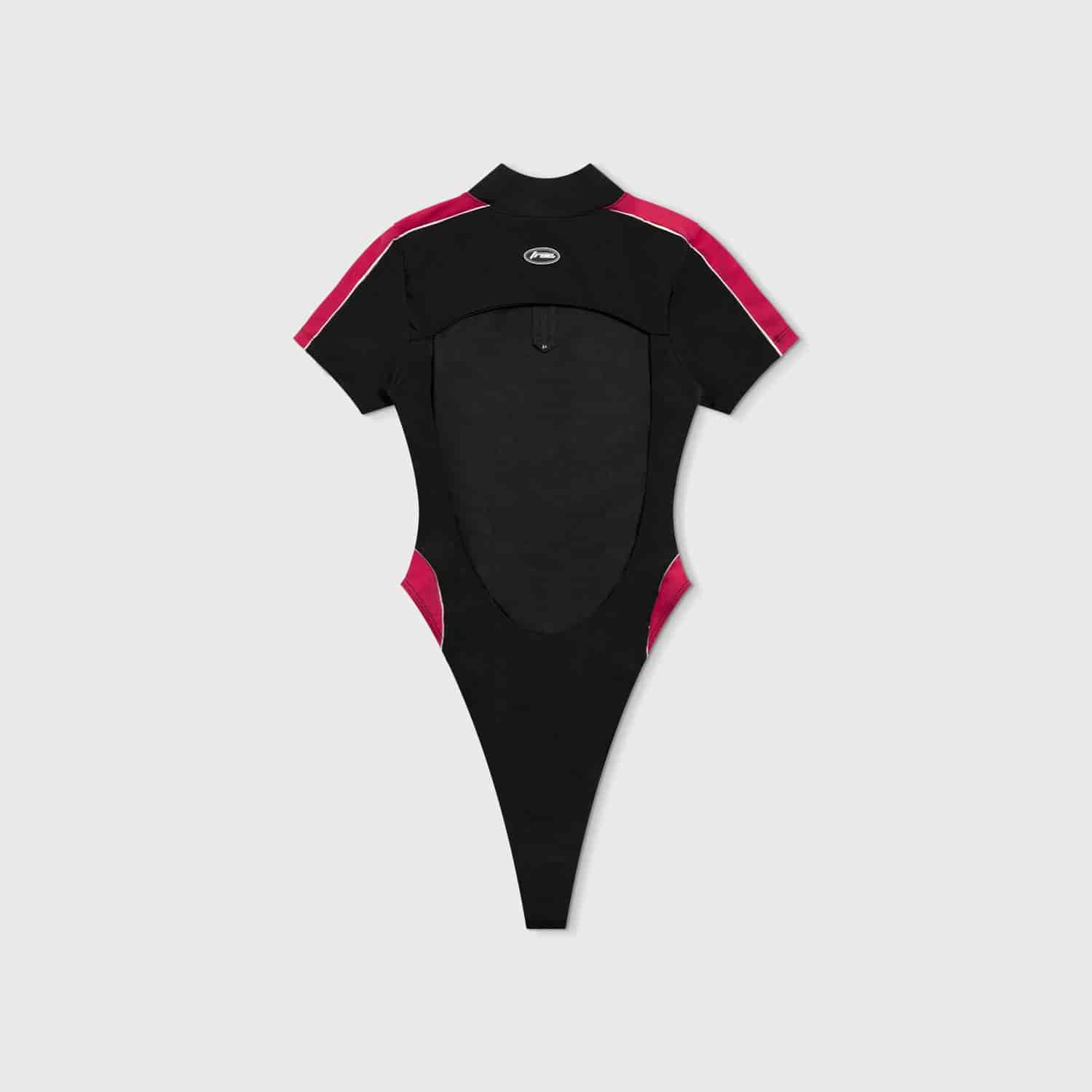 Racing Open Back LS Bodysuit - Black - miniatura 4
