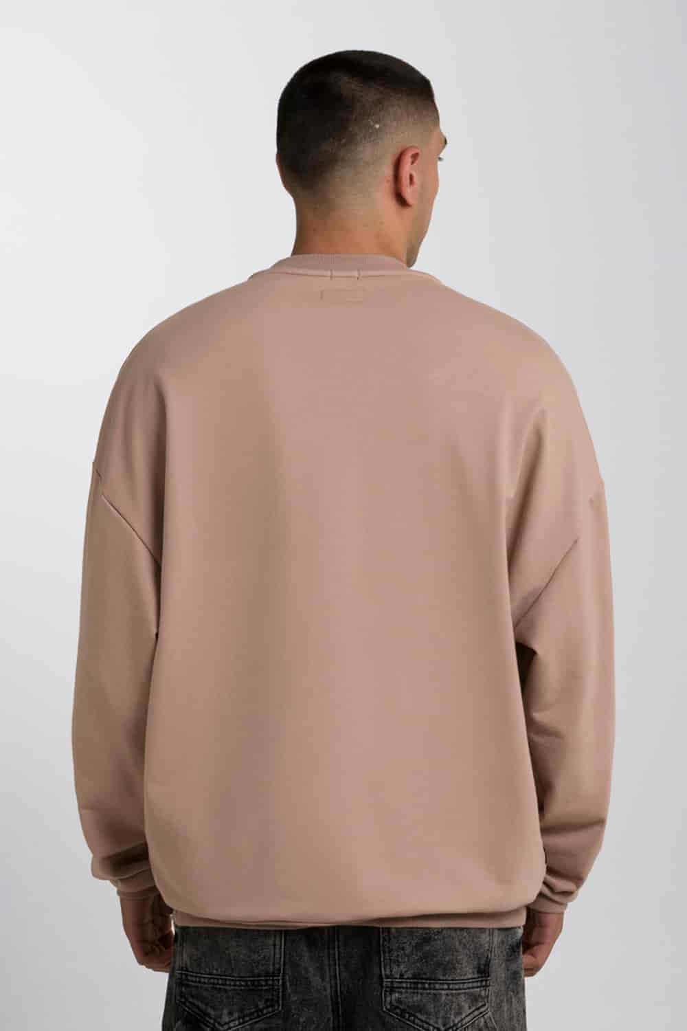 BUZO CERRADO COLOR WARM TAUPE - miniatura 2