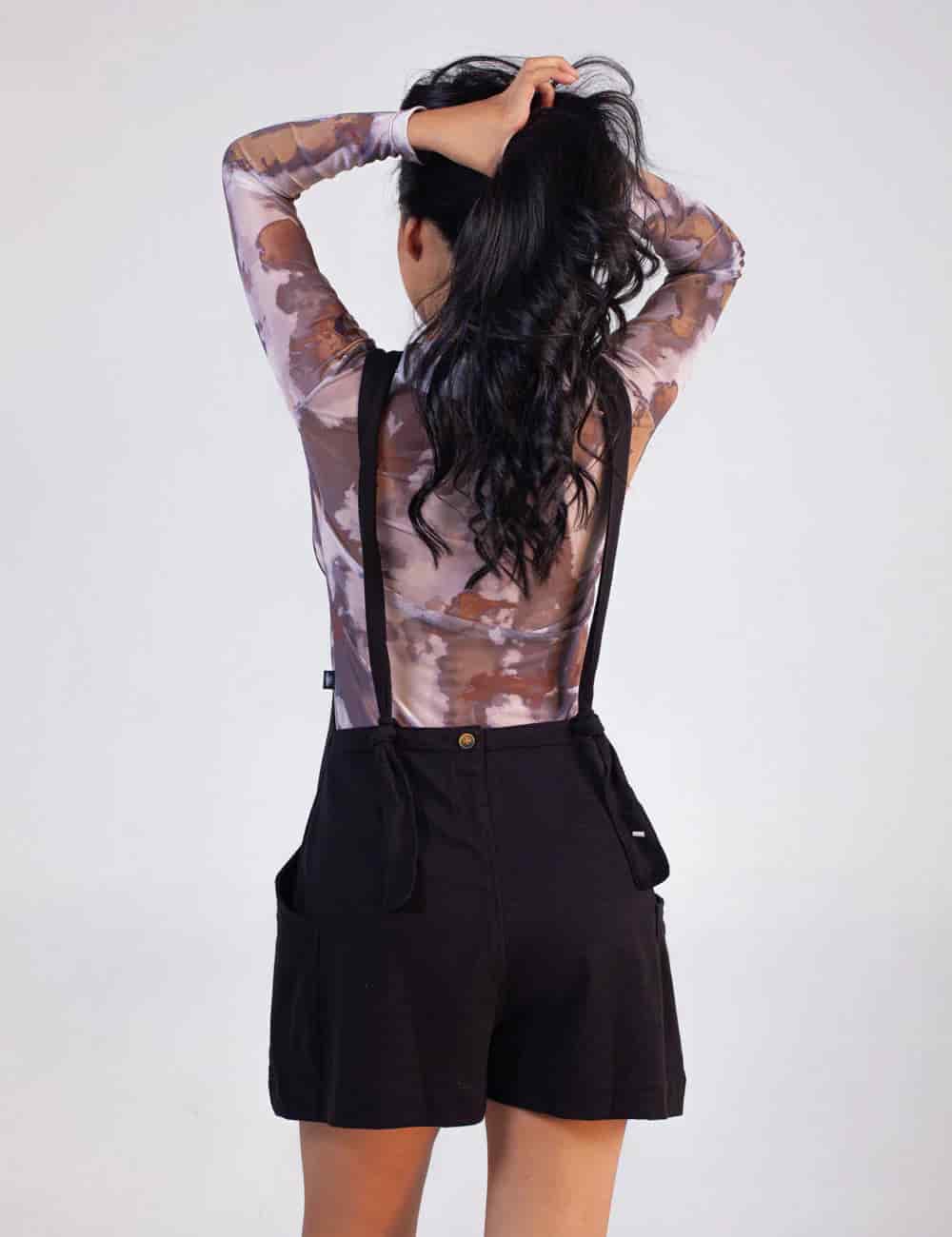 Romper Tirantas Noires negro Mujer - miniatura 16
