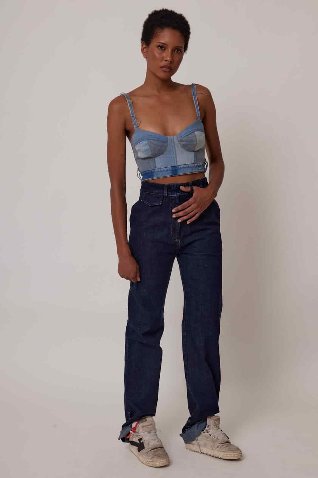 Upcycled Bustier - miniatura 2