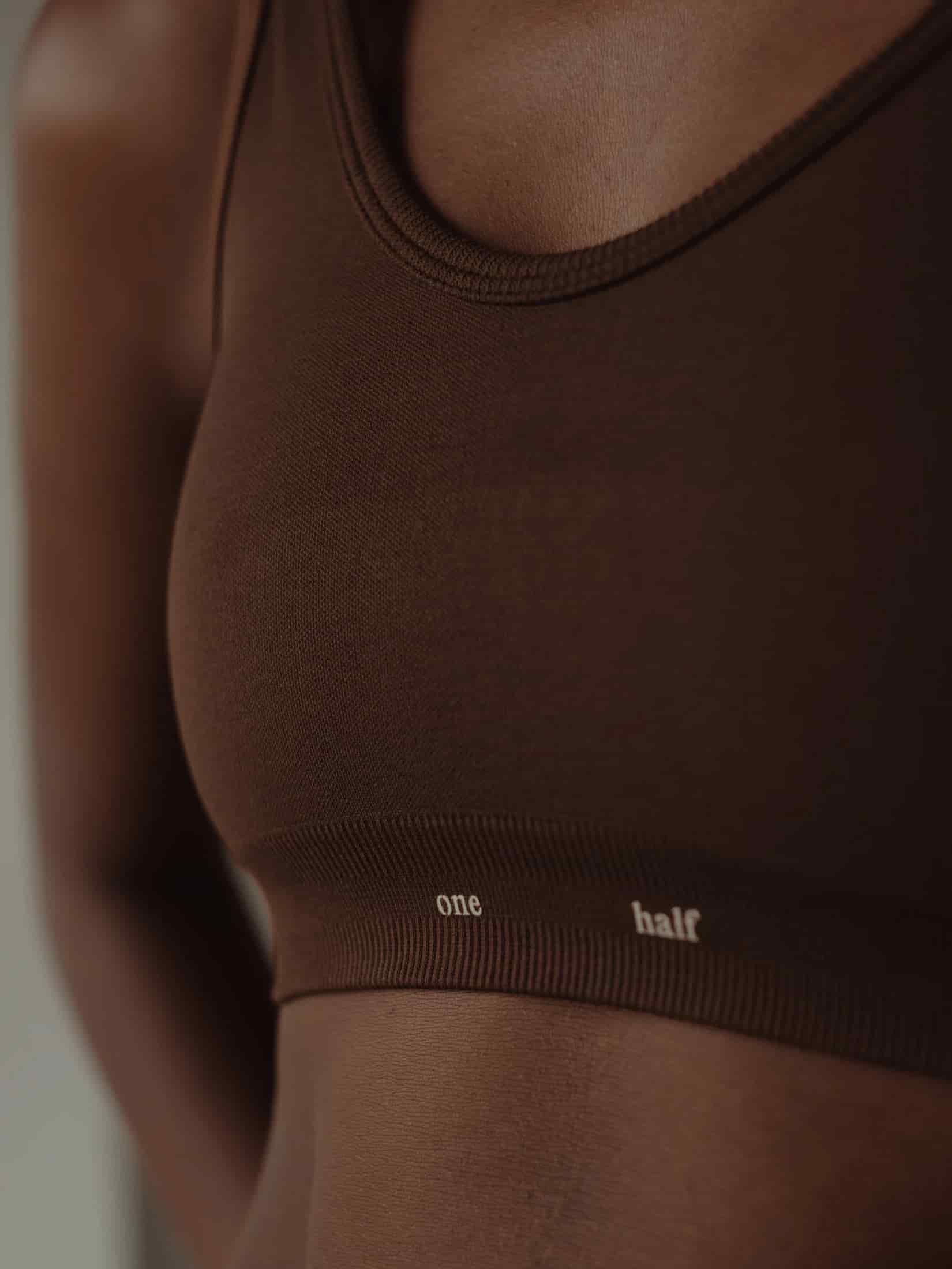 ELEMENTAL FIT SEAMLESS TOP - SEPIA - miniatura 5