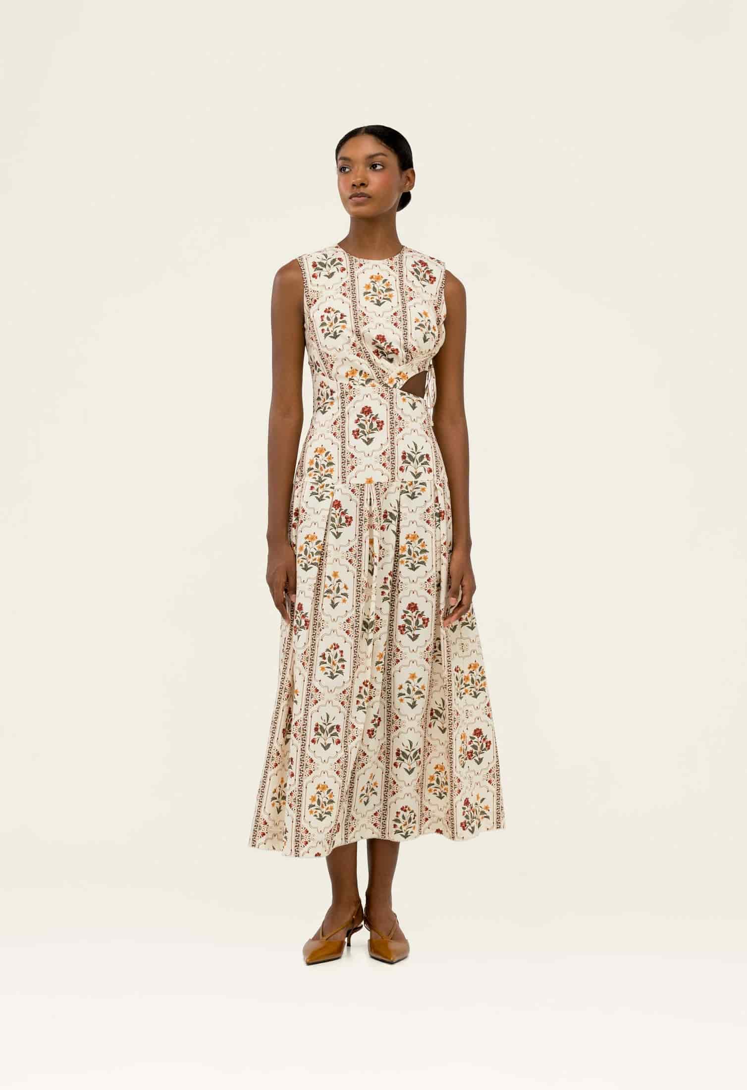Otoño Andes Midi Dress - miniatura 1