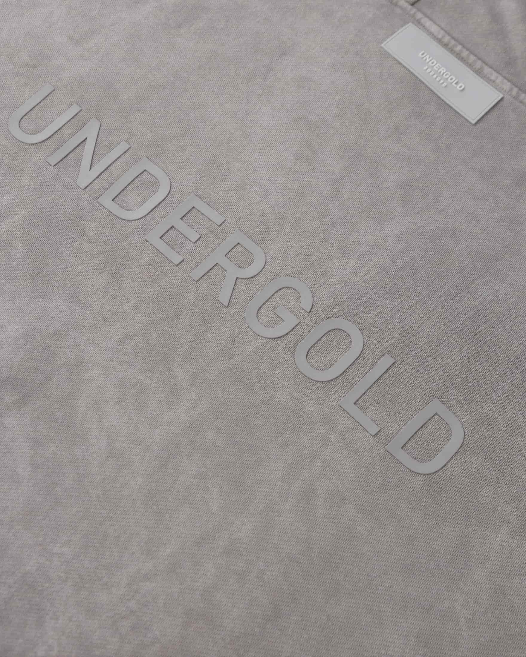 Line Logo Crewneck Washed Gray - miniatura 4