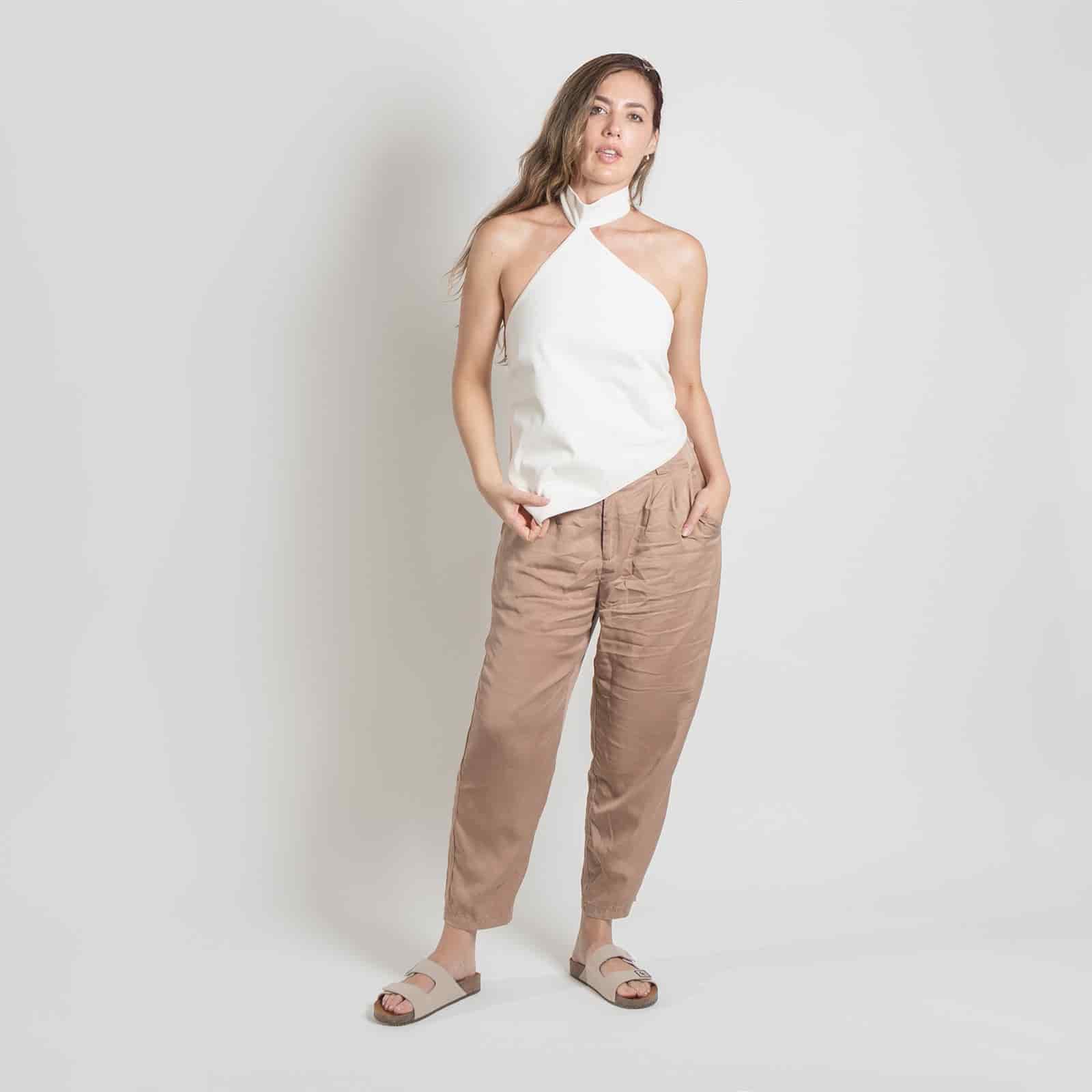 Sandalias "Ruta" Beige - miniatura 8