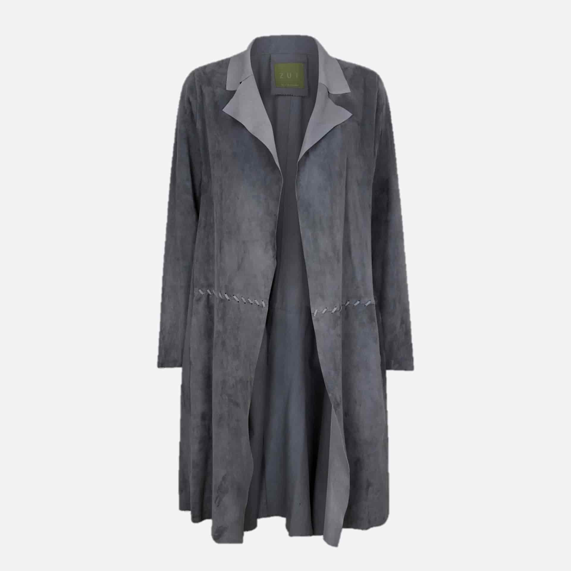 OVERSIZED LIGHT BLUE COAT - miniatura 1