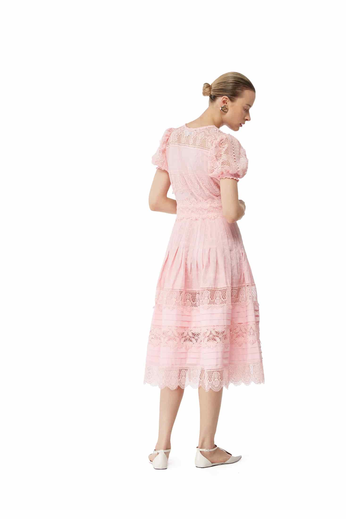 ETOILE MIDI DRESS PINK - miniatura 3