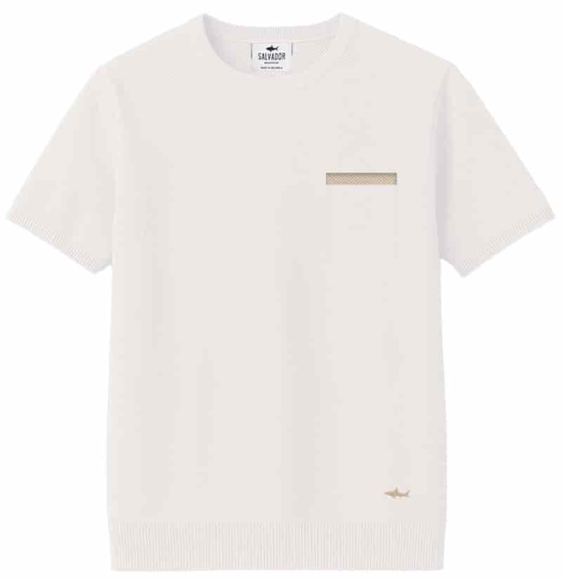 CAMISETA DE PUNTO BLANCA B ARENA - miniatura 1