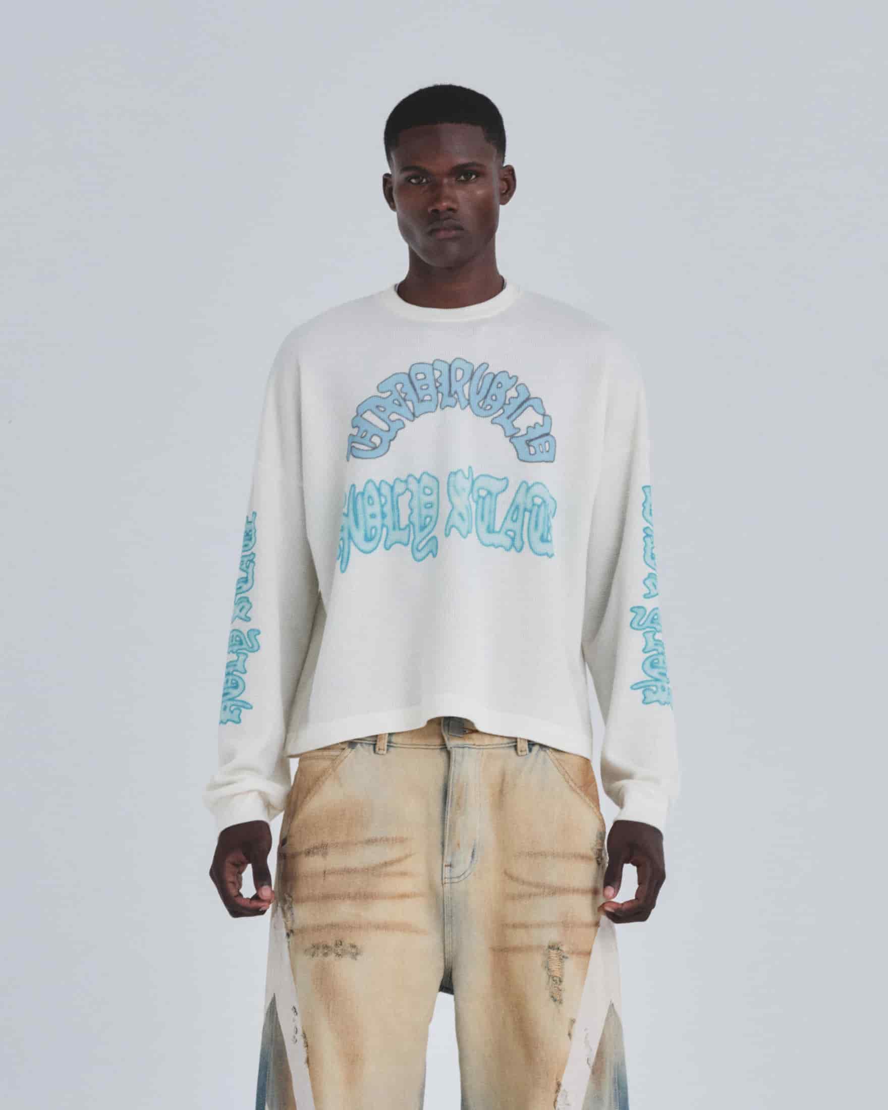 Holy State UNDRGLD Long Sleeve Tshirt White - miniatura 2