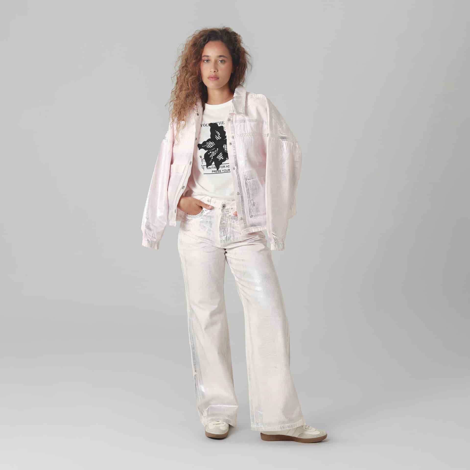 Pantalon Tiro Alto Bota Recta - miniatura 1