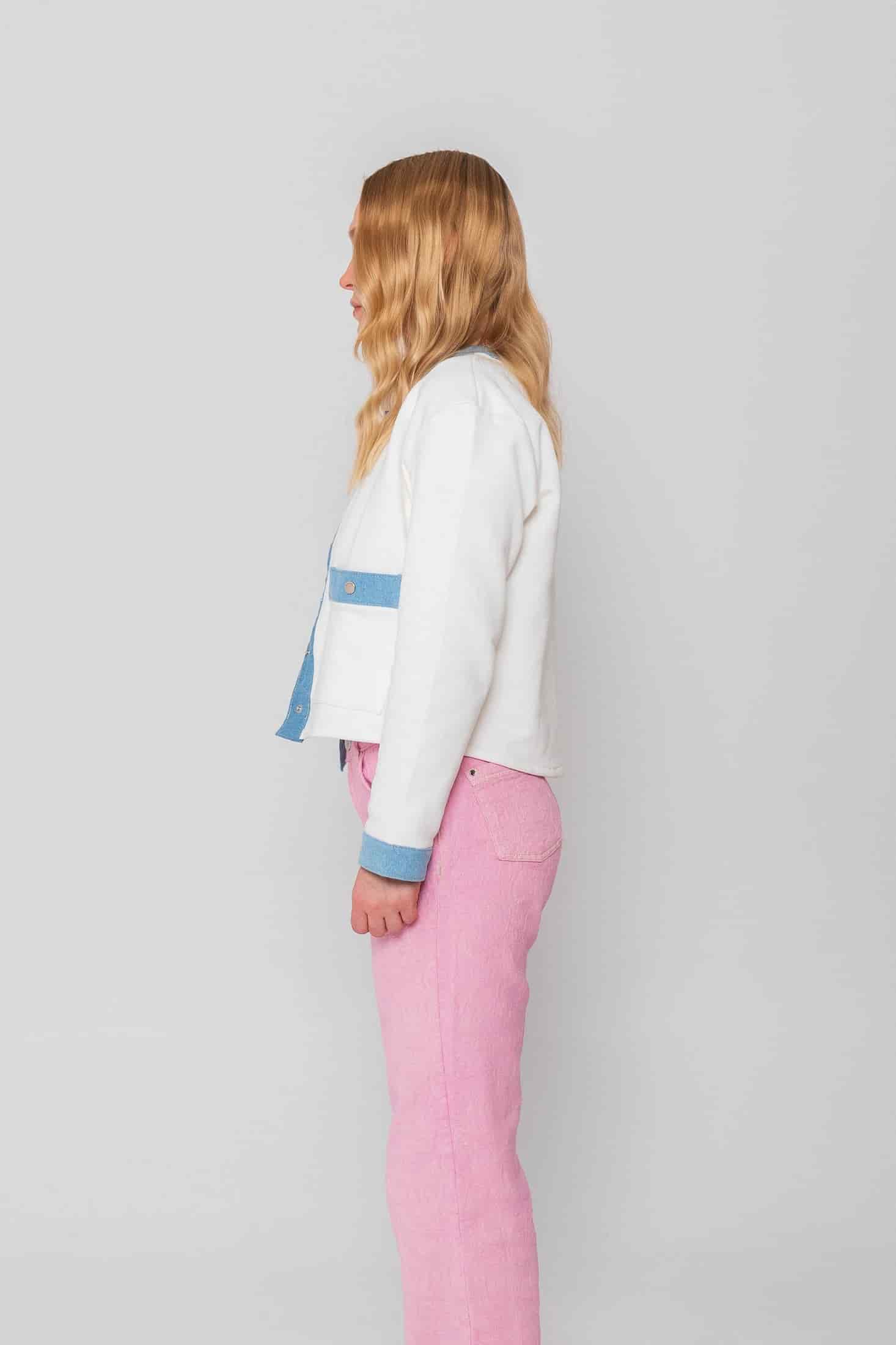 Twisted Sweater (White) - miniatura 4