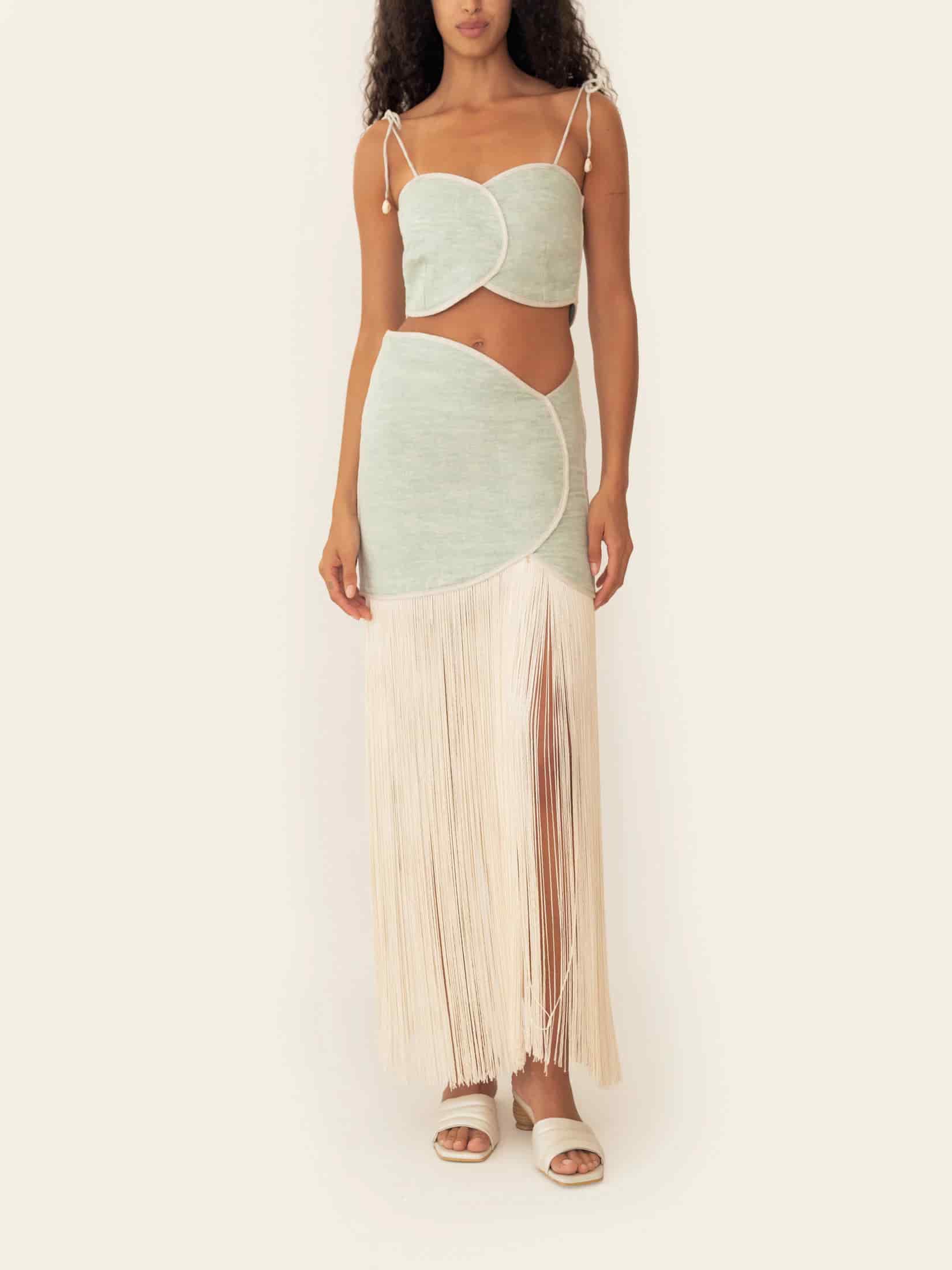 AVEIRO TOP SEAFOAM GREEN - miniatura 3