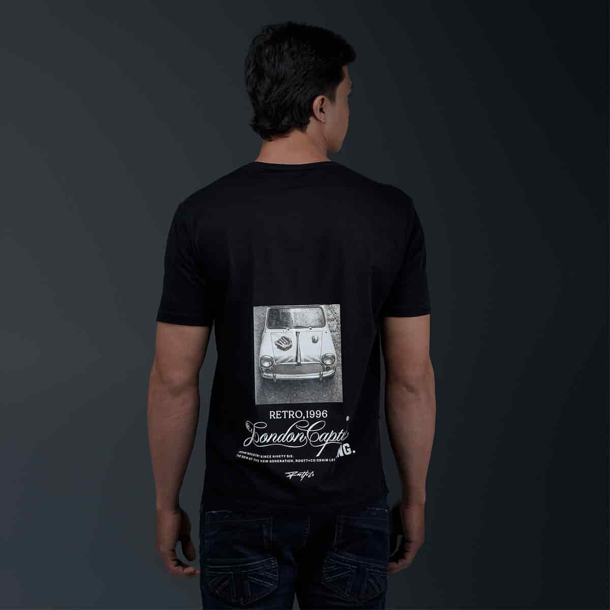 Camiseta Regular Negra - miniatura 2