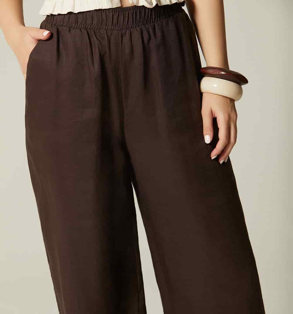 Pantalon tiro alto bota ancha - miniatura 7
