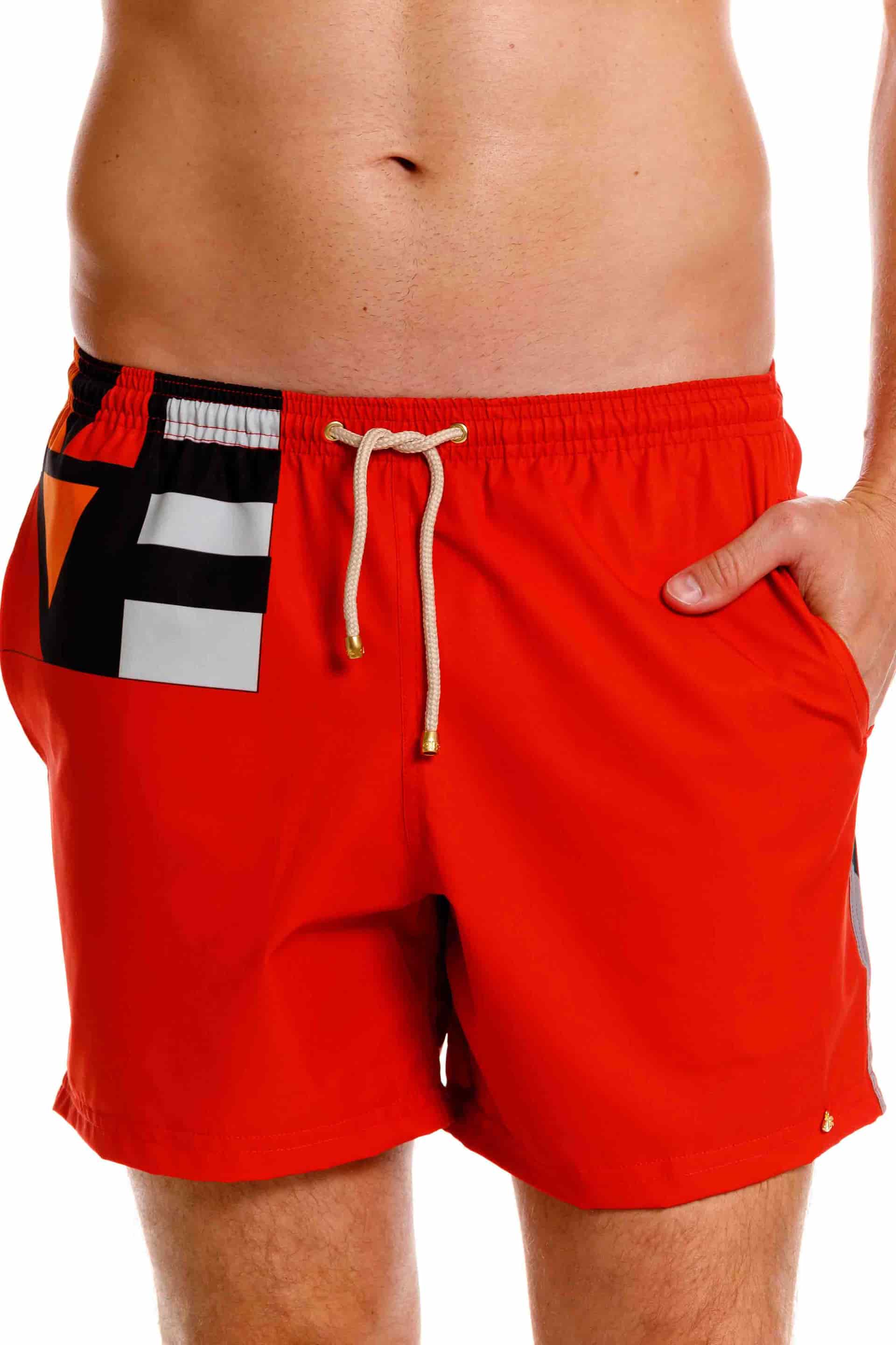 Pantaloneta Buy Art Naranja - miniatura 3
