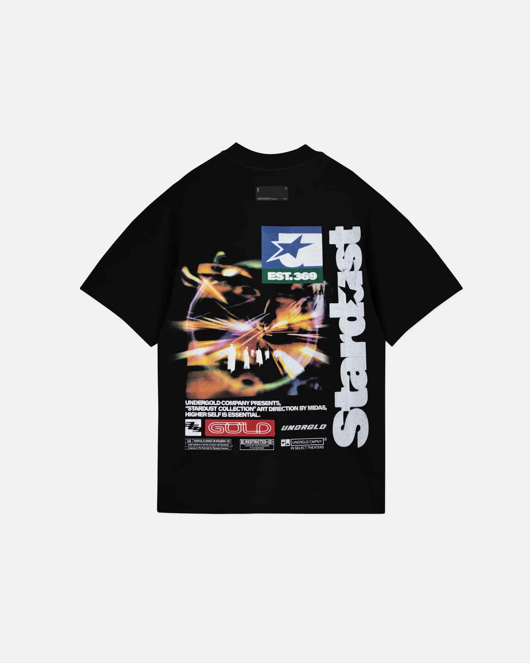 Stardust Night Drive Tshirt Black - miniatura 3