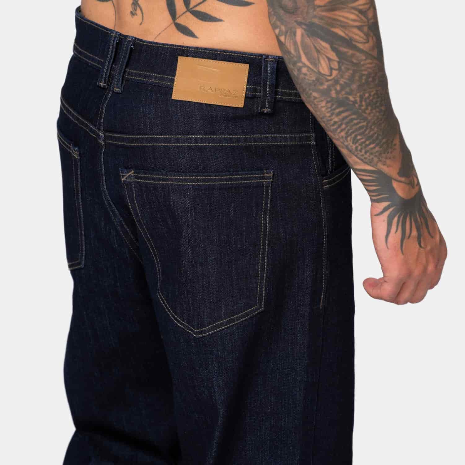 Straight Fit Indigo Signal Dark Blue - miniatura 8