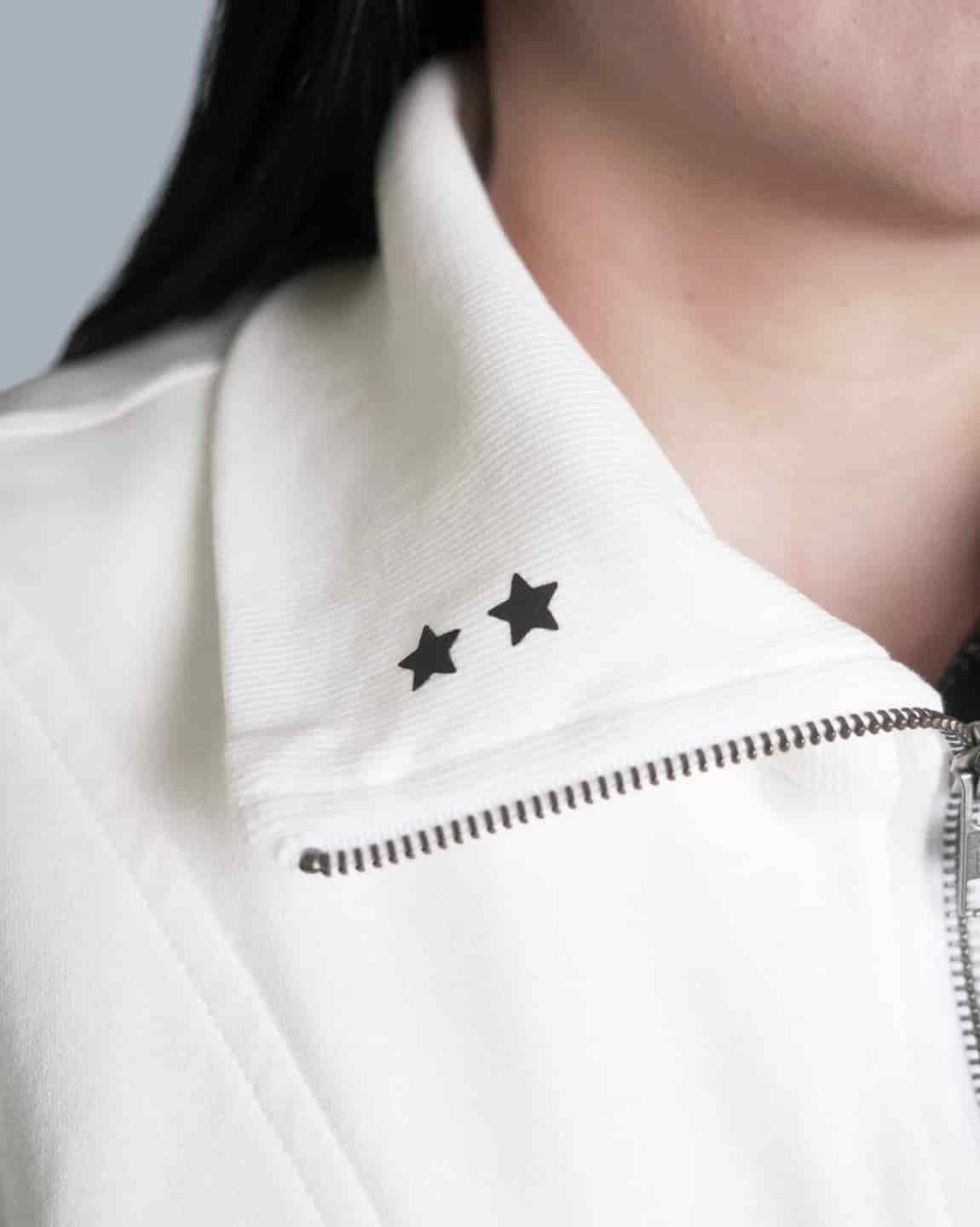 CHALECO BLANCO ESTRELLAS MUJER - miniatura 5