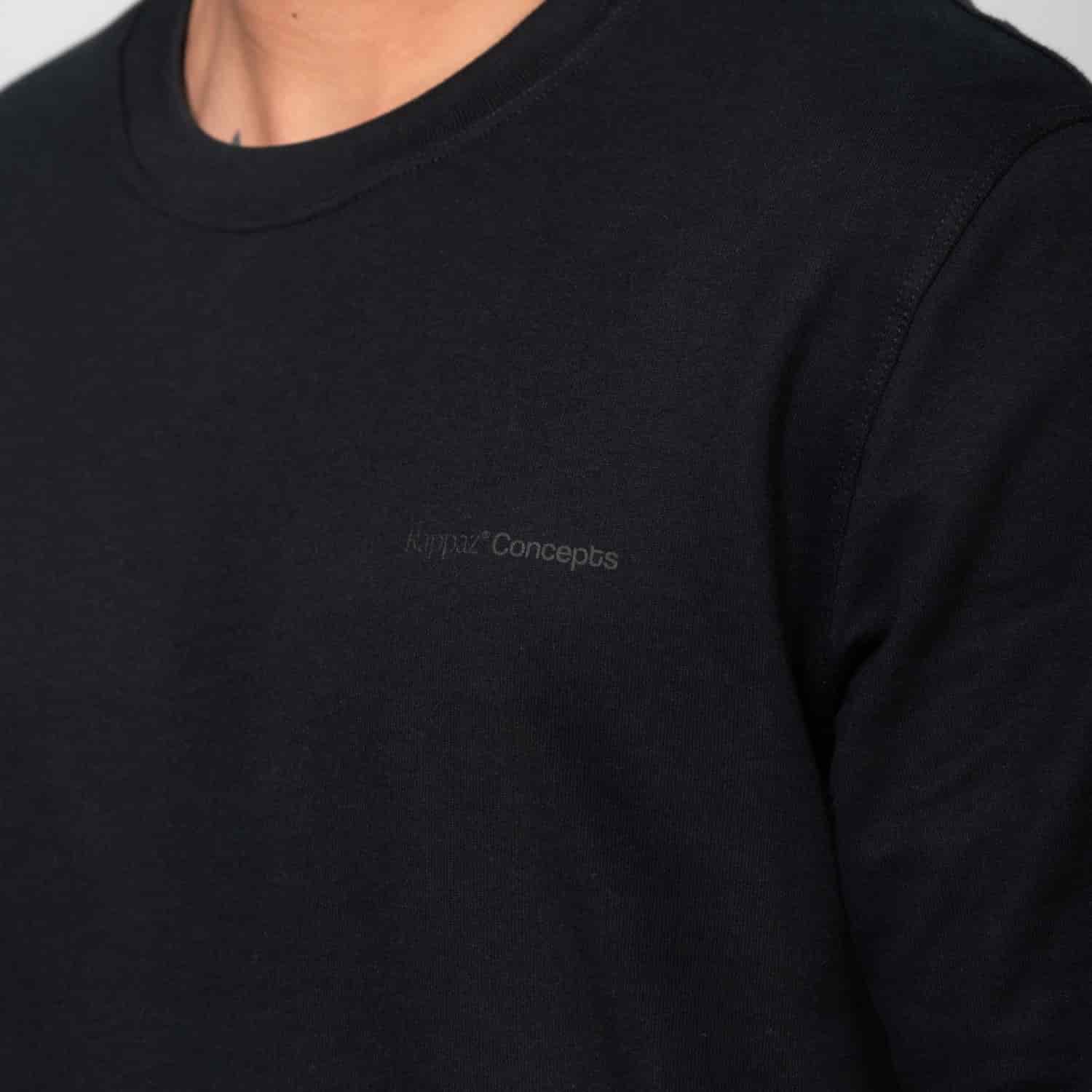 Long Sleeve Essential Black - miniatura 3