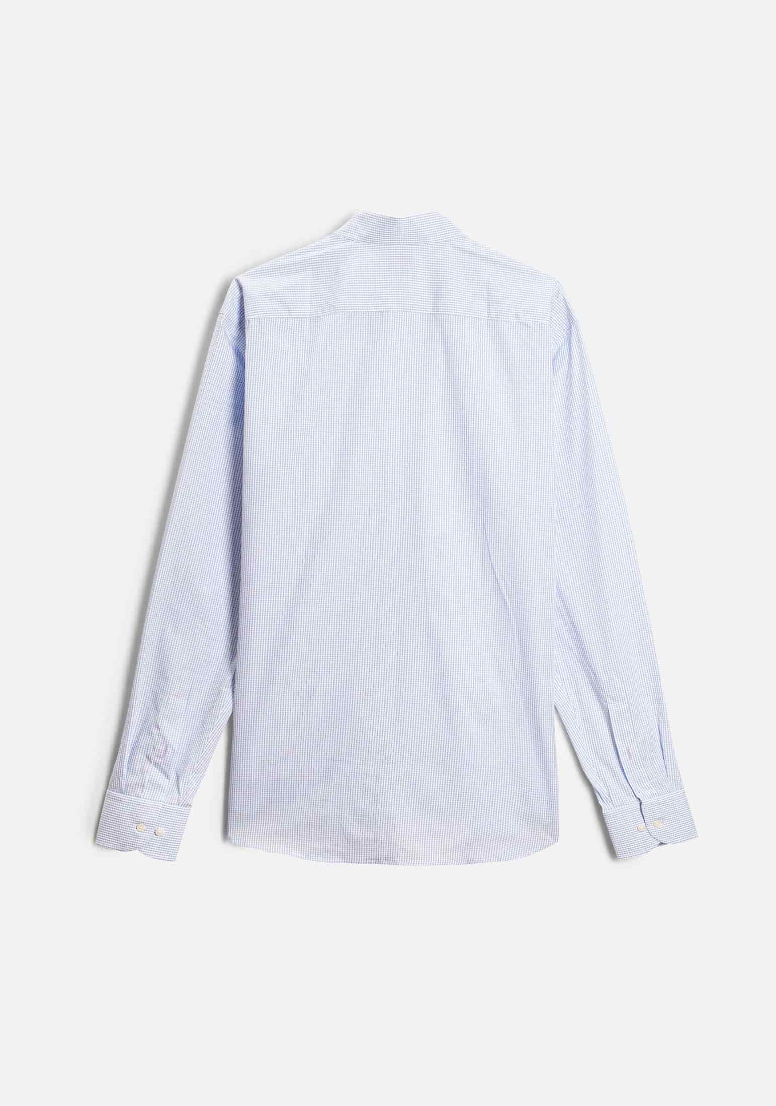 Camisa H CBD Cuadros Peq Azul Claro - miniatura 8