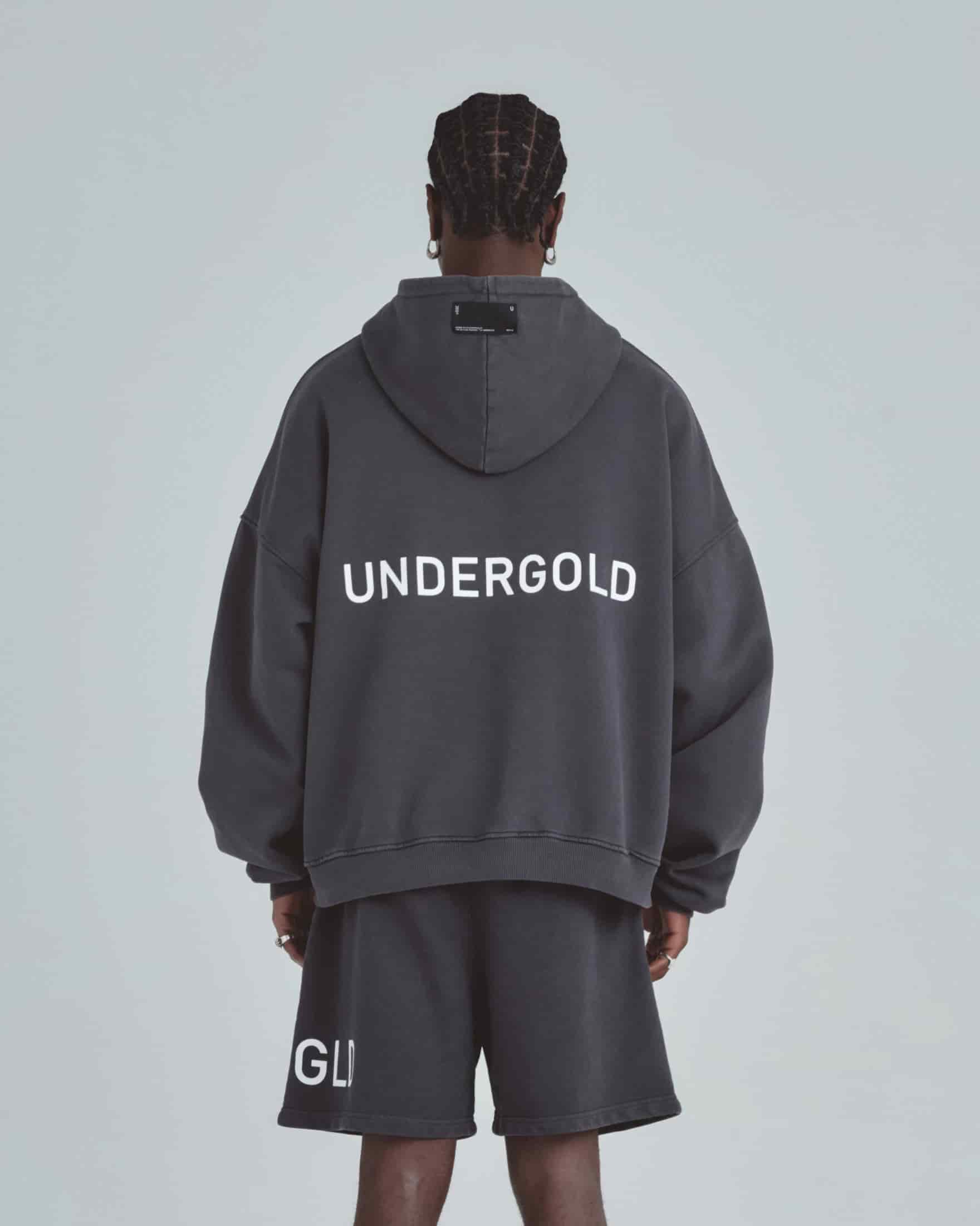 Line Basic Hoodie Dark Gray - miniatura 7