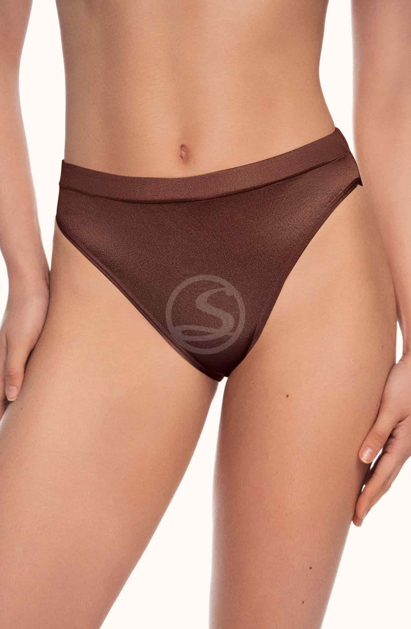 Panty Talle Alto Marrón Santísimas - miniatura 1
