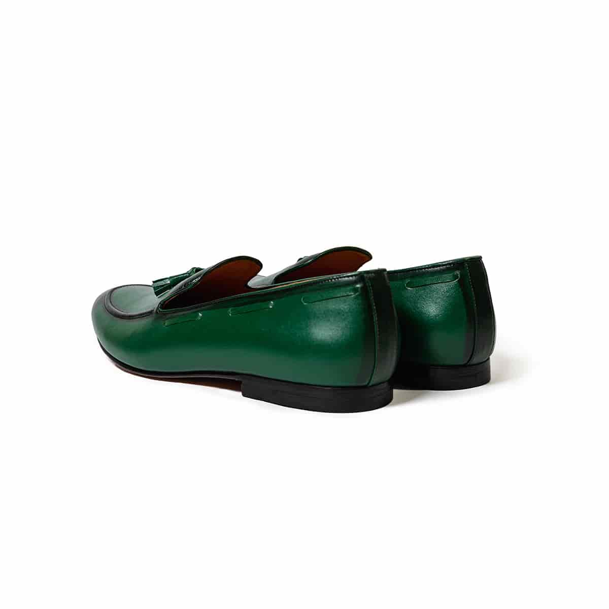 Loafers Cuero Verde - miniatura 2