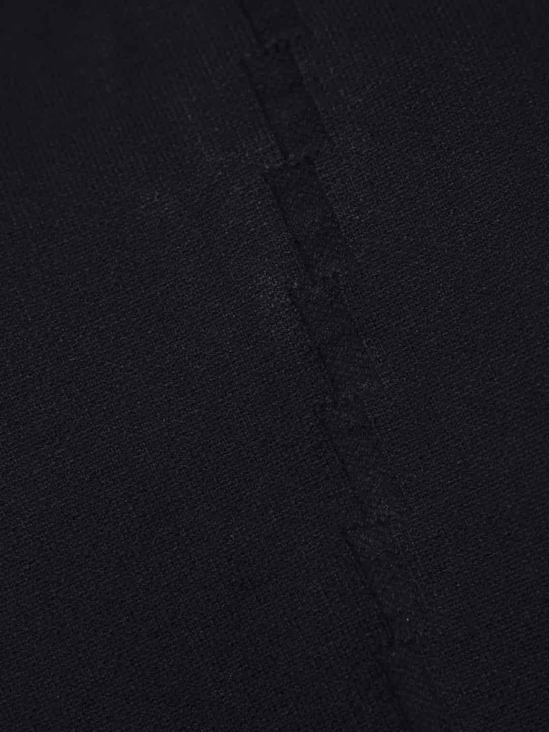 Knit Double Zipper - Onyx - miniatura 6