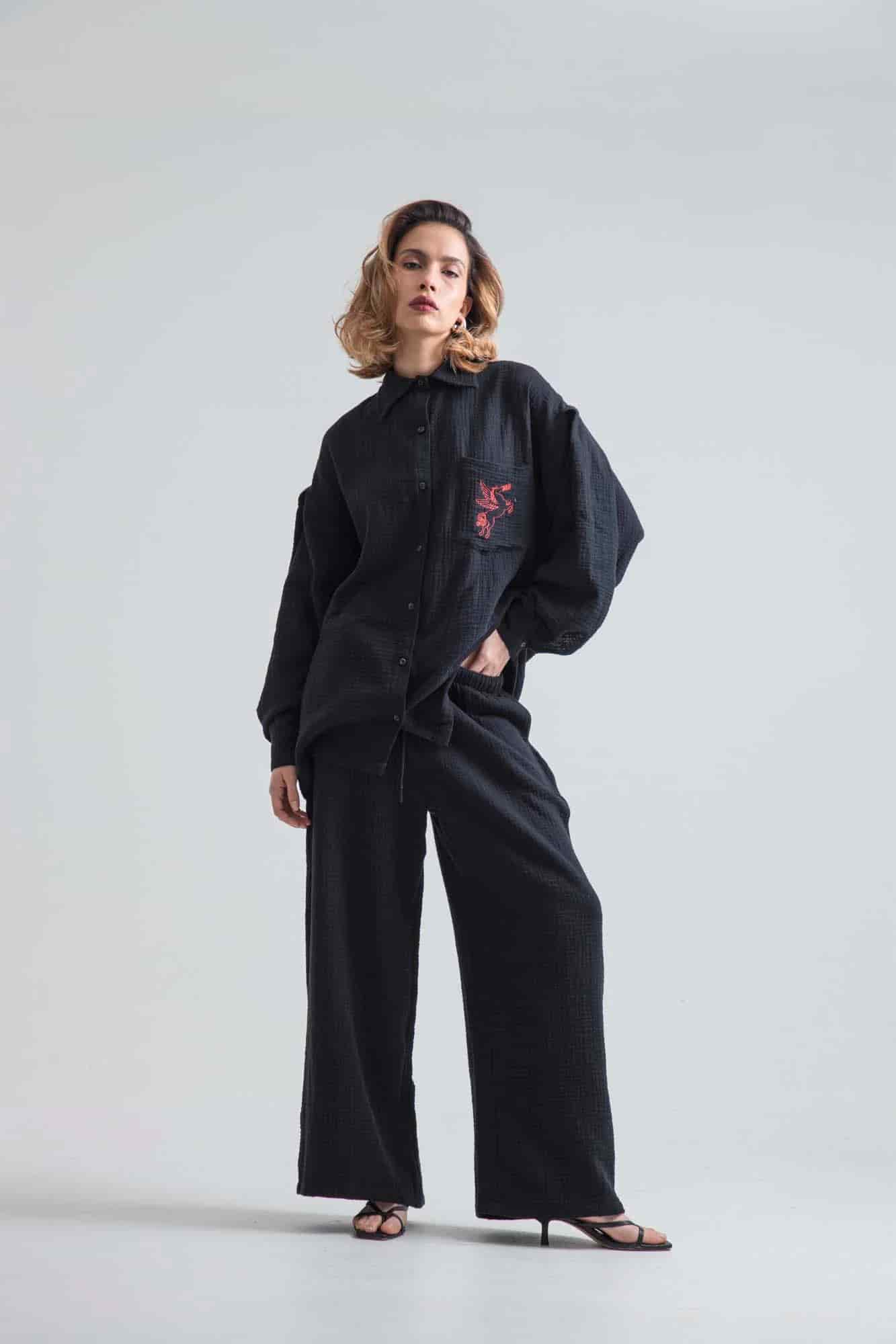PEGASUS BLACK PANTS - miniatura 20