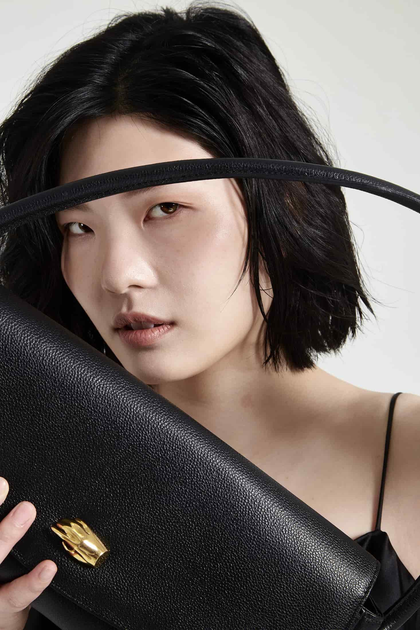 Cannoli M Black Leather Bag - miniatura 7