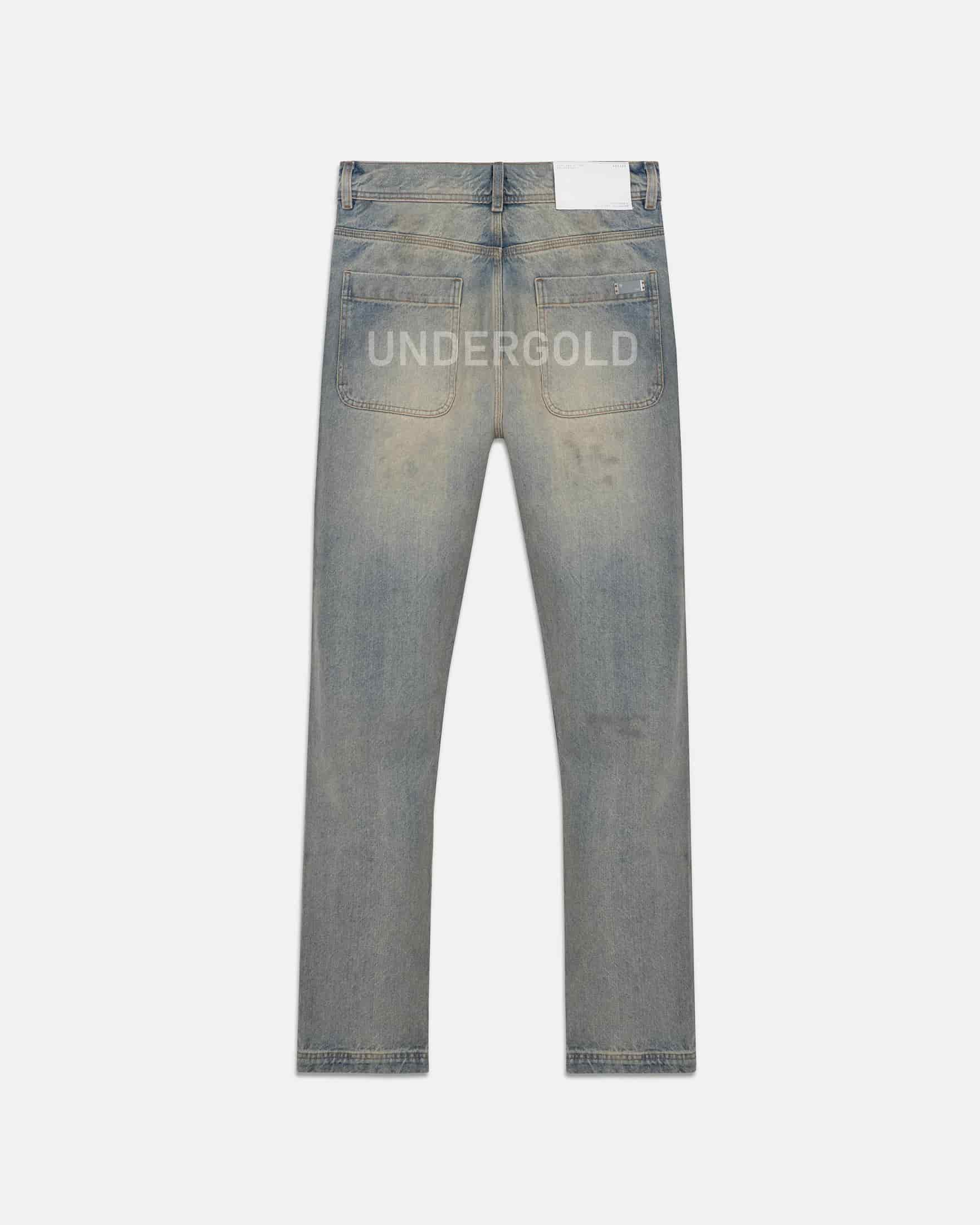 Line Basic Slim Fit Jeans Dirty Blue - miniatura 1