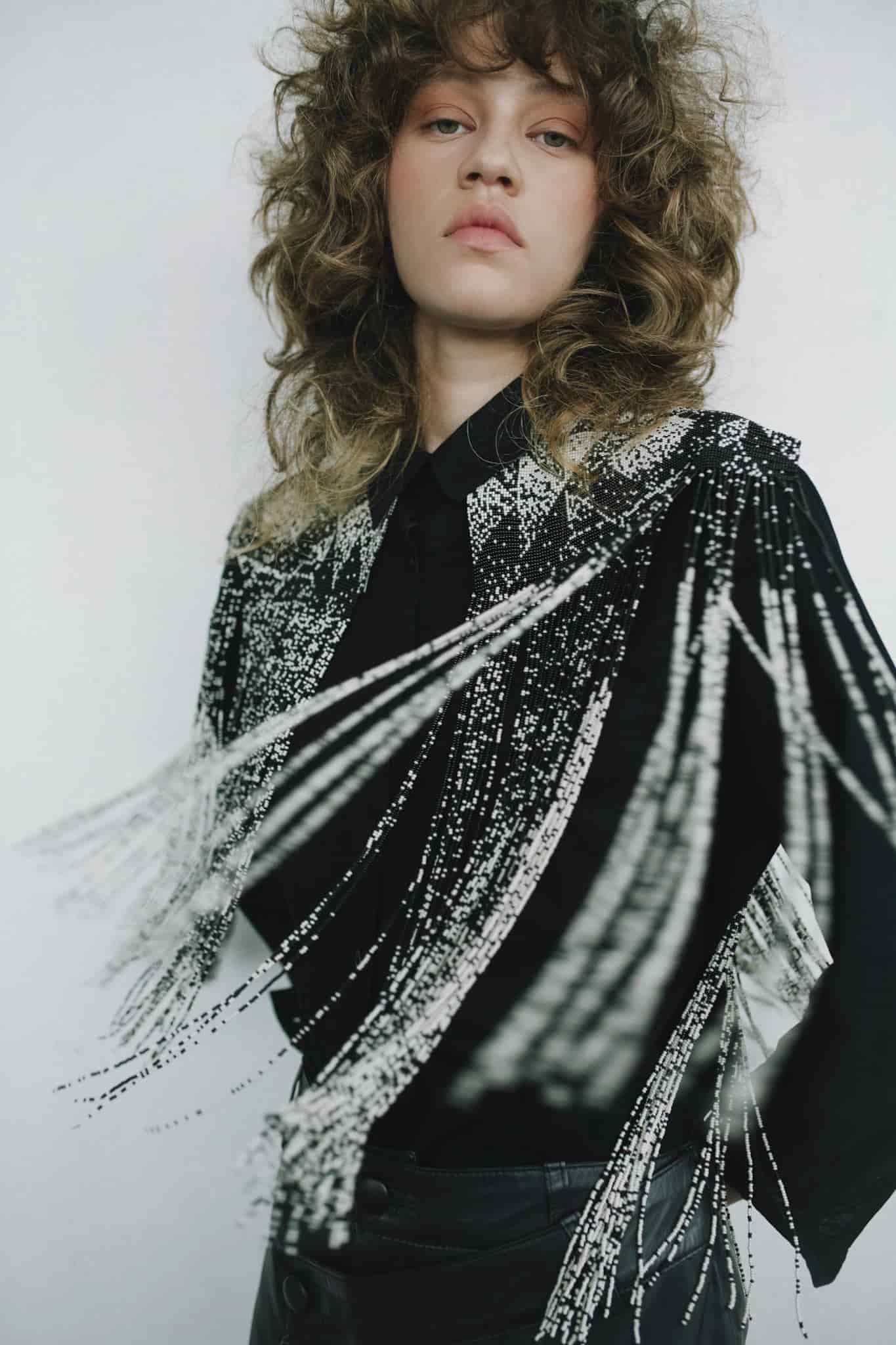 BEADED SHOULDER PADS - miniatura 7