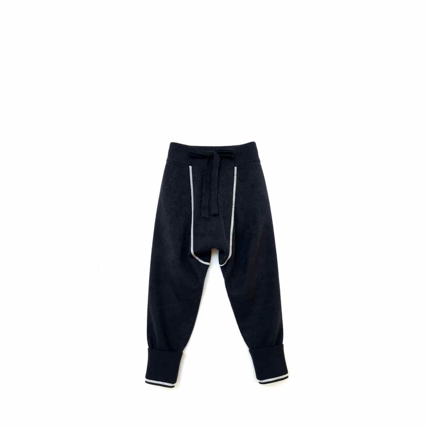 black furry trouser - miniatura 1