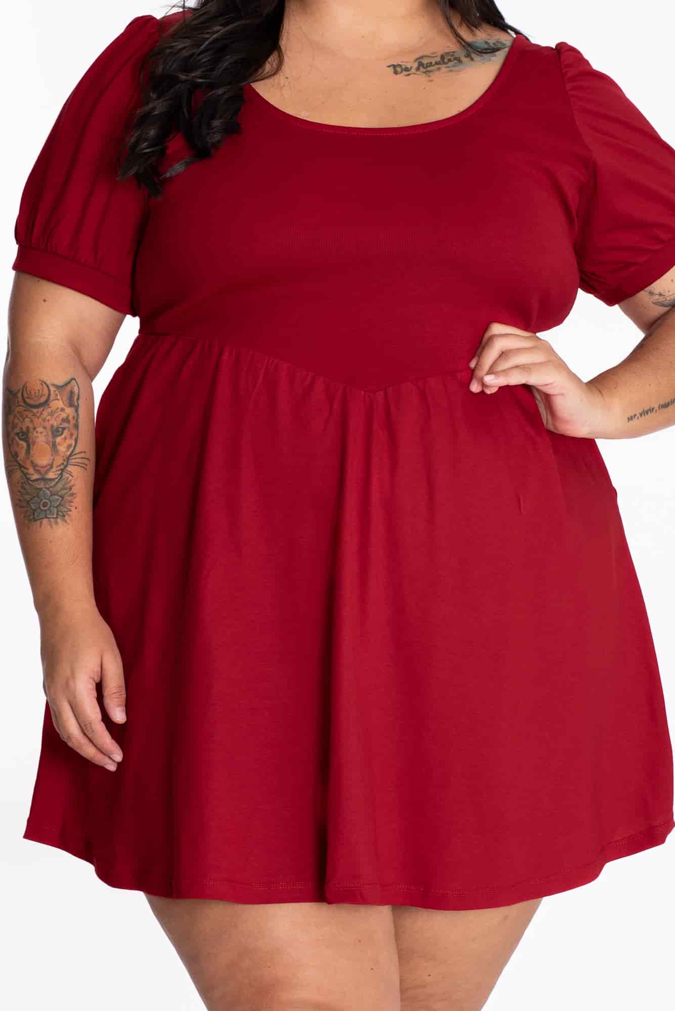 Vestido Amapola Rojo - miniatura 4